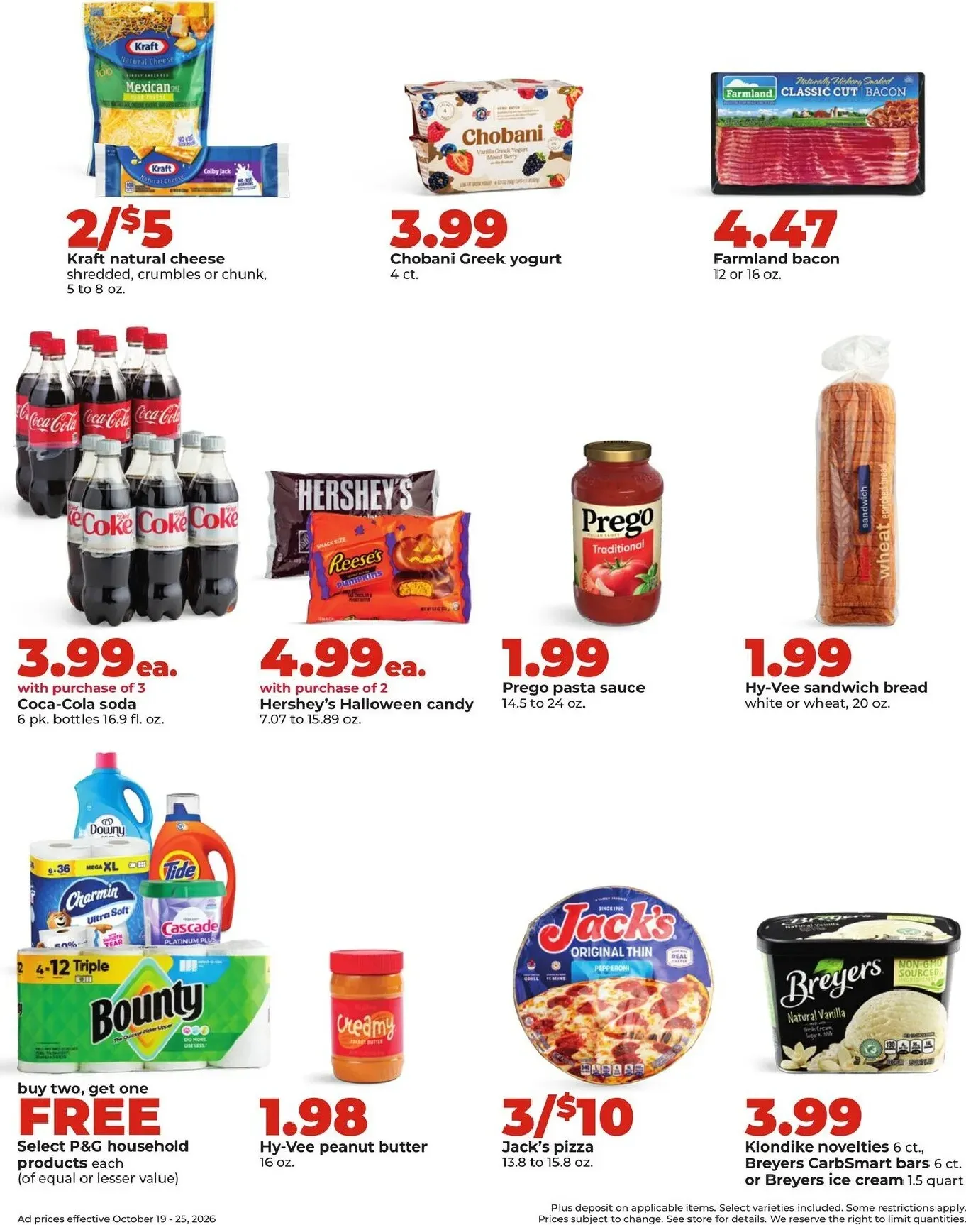 Weekly ad Current Hy Vee leaflet valid from Monday 10/19/2026 to Sunday 10/25/2026 from October 19 to October 25 2026 - Page 2