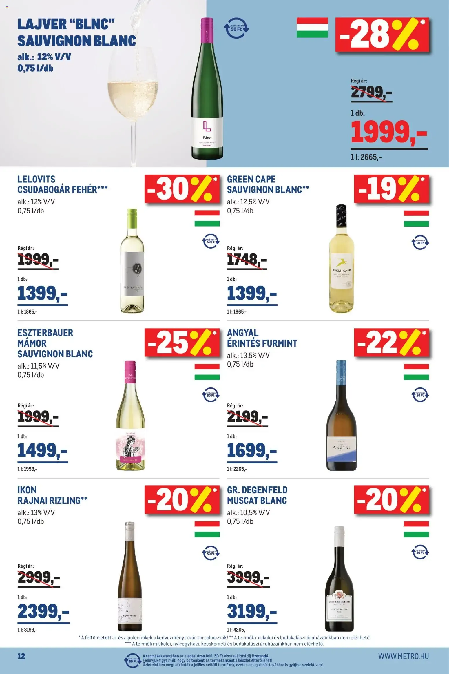 Katalógus Metro Sörök és finomságok 2026/08 - 2026.08.01. -tól/töl > akció, lapozható szórólap 🛍️ augusztus 1.-tól augusztus 31.-ig 2026. - Oldal 12