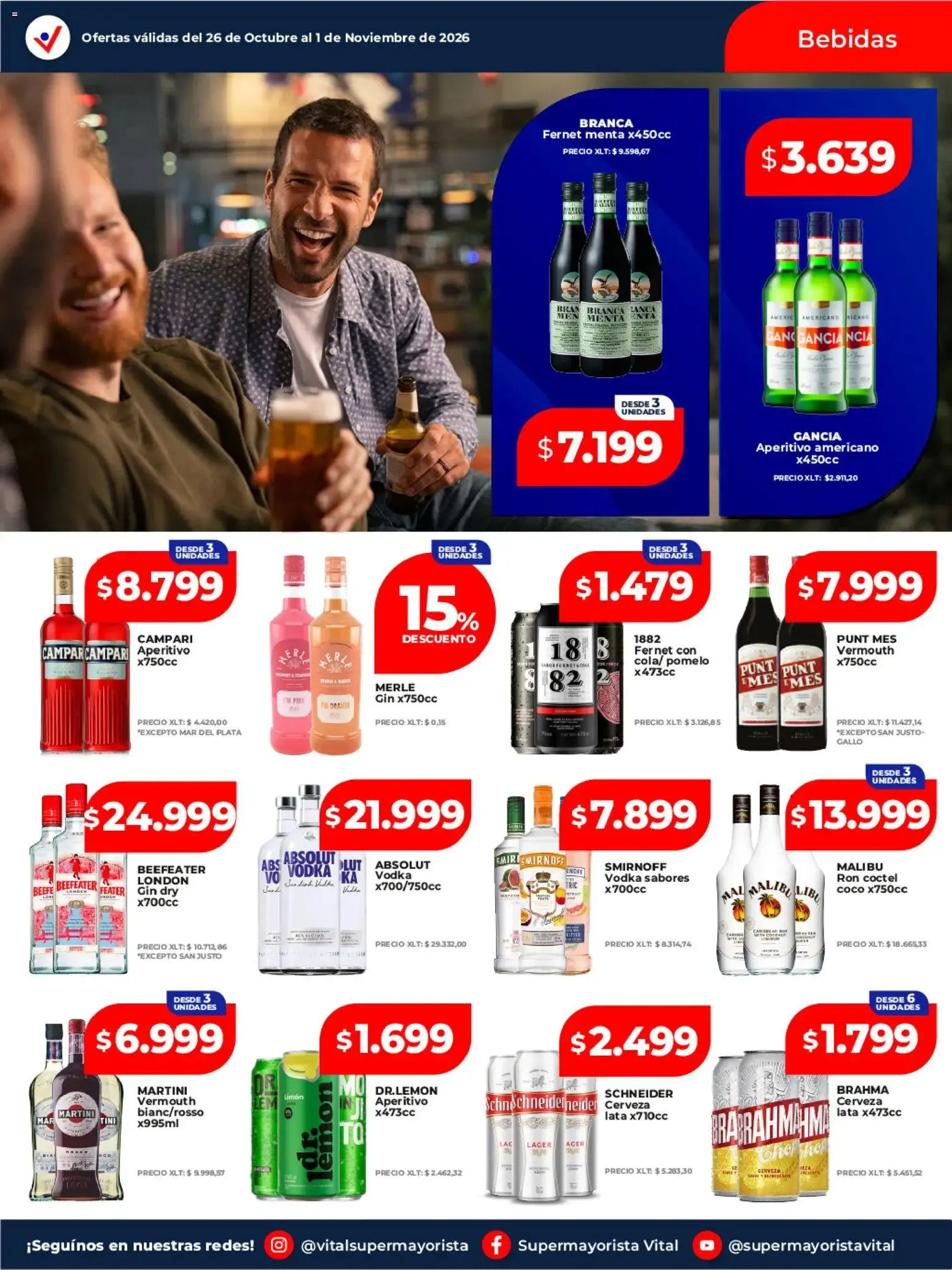 Ofertas de Vital - Ofertas || del 26/10/2026 - 01/11/2026 || Catálogo 26 de octubre al 1 de noviembre 2026 - Página 15 del catálogo