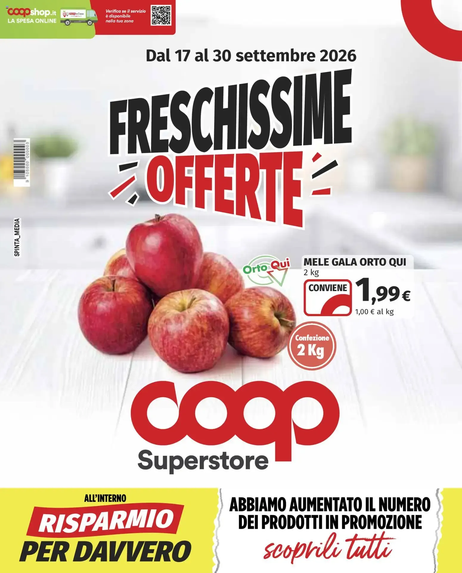 FRESCHISSIME OFFERTE da 17 settembre a 30 settembre di 2026 - Pagina del volantino 1
