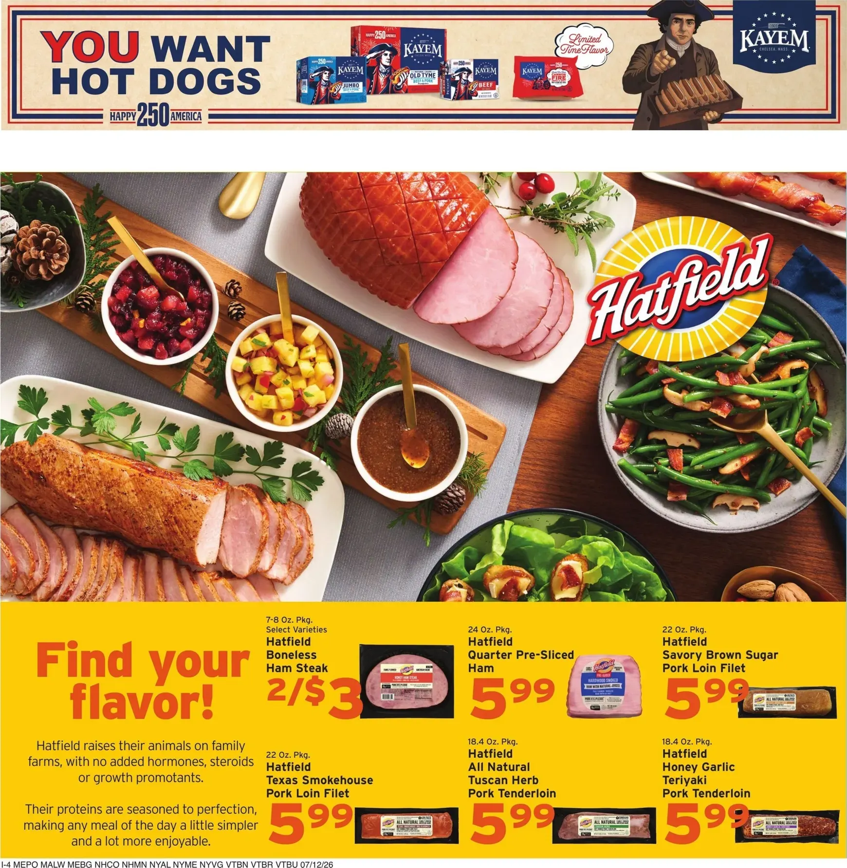 Weekly ad Current Hannaford leaflet valid from Sunday 07/12/2026 to Saturday 07/18/2026 from July 12 to July 18 2026 - Page 12