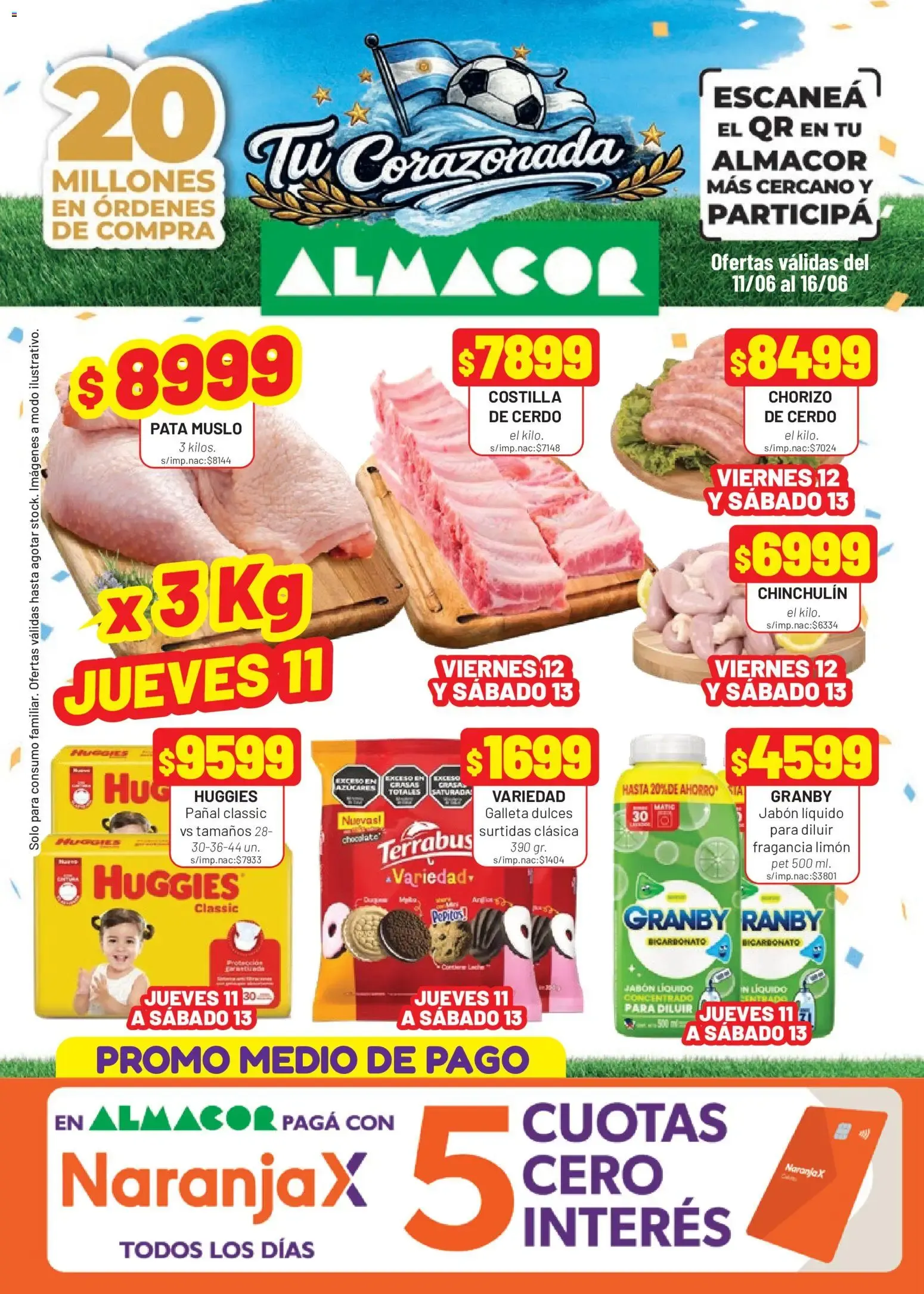 Ofertas de Almacor: Tu Corazonada - Ofertas del 11 al 16 de junio 11 de junio al 16 de junio 2026 - Página 1 del catálogo