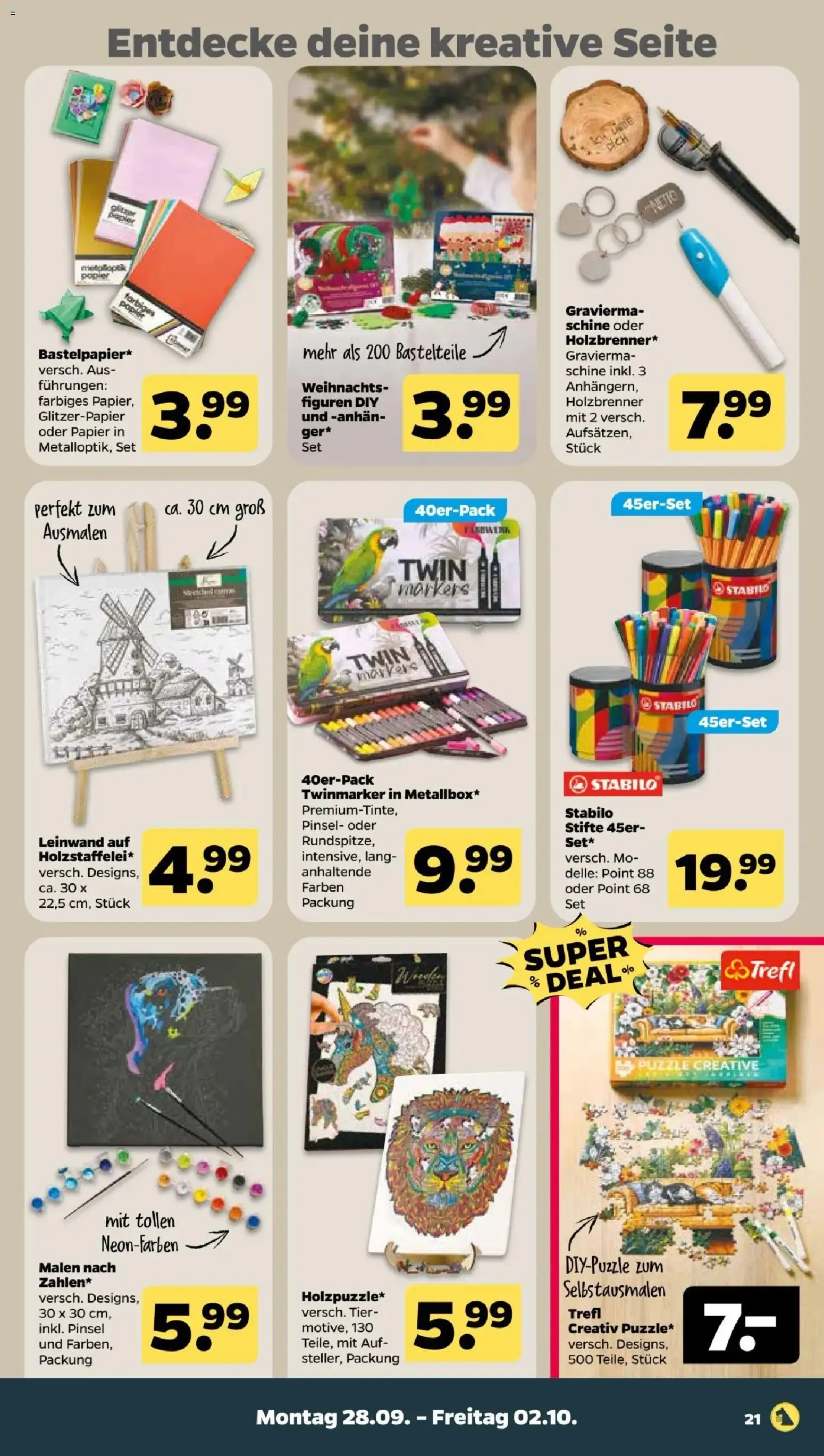 Netto Prospekt ab 28.09.2026 → Angebote nächste Woche von 28. September bis 2. Oktober 2026 - Prospekt seite 27