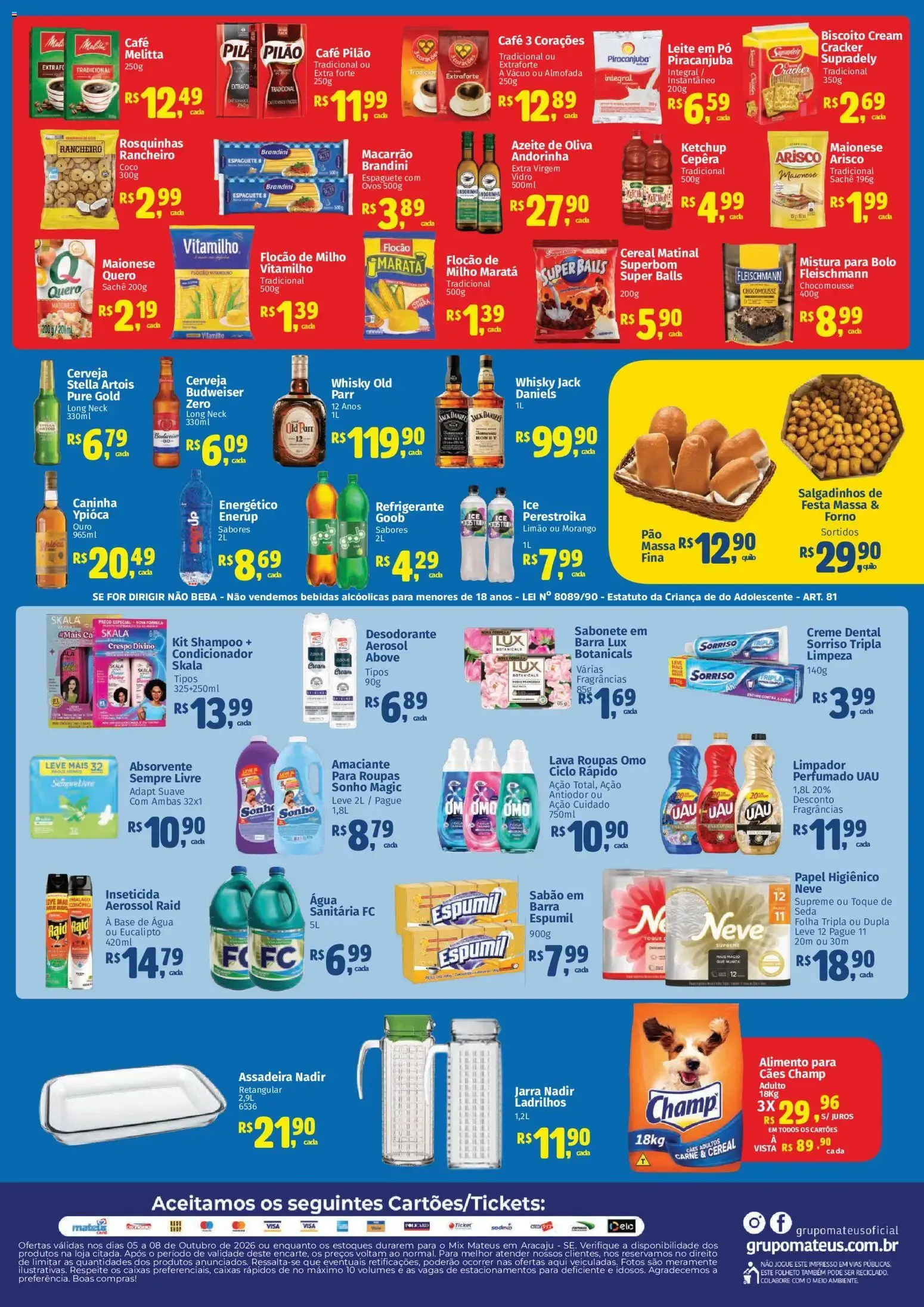 Encarte de Mix Mateus - Ofertas para seu Negócio e Casa 5 de outubro até 8 de outubro 2026 - Pagina 2