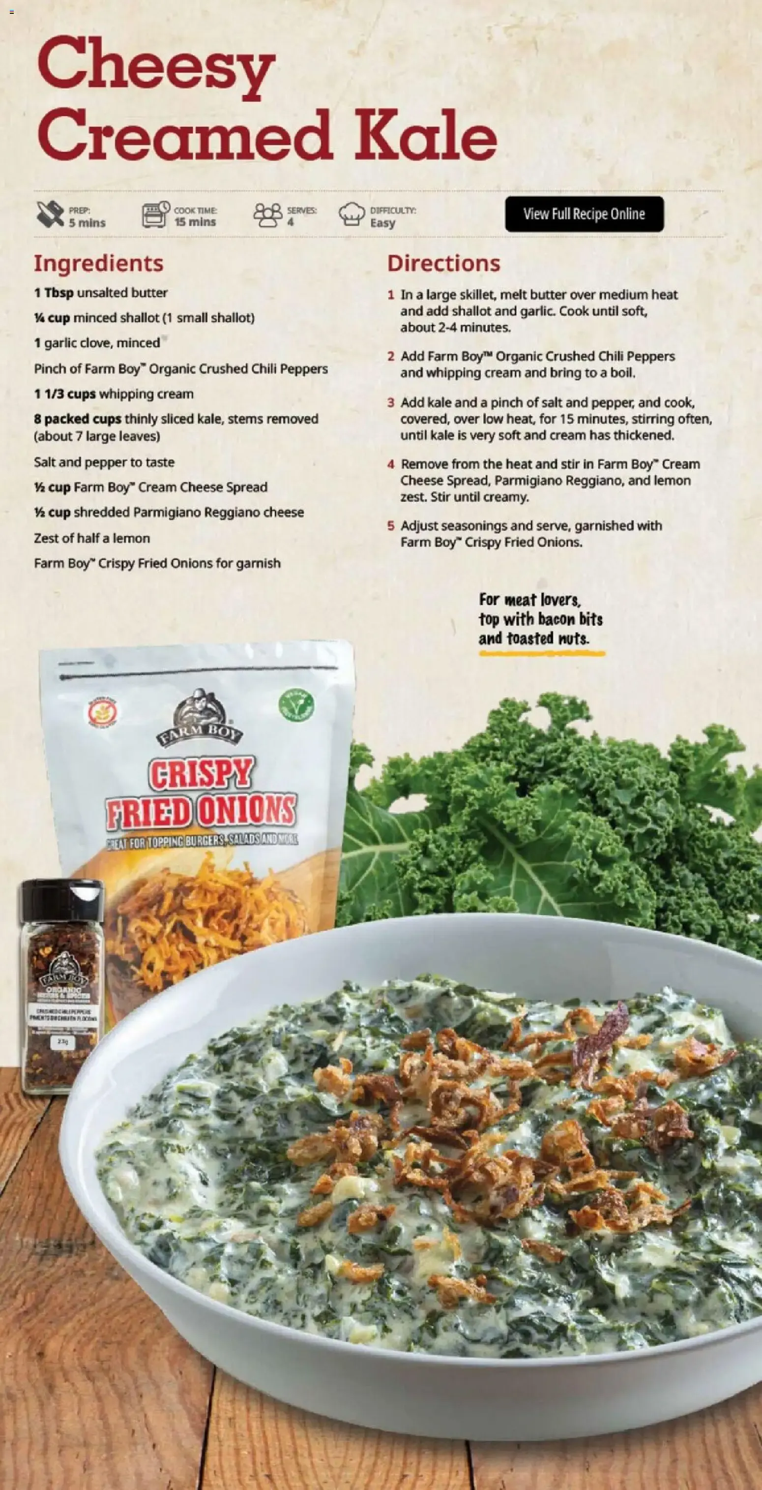 Farm Boy Harvest Table Favourites from October 8 to October 14 2026 - flyer page 8
