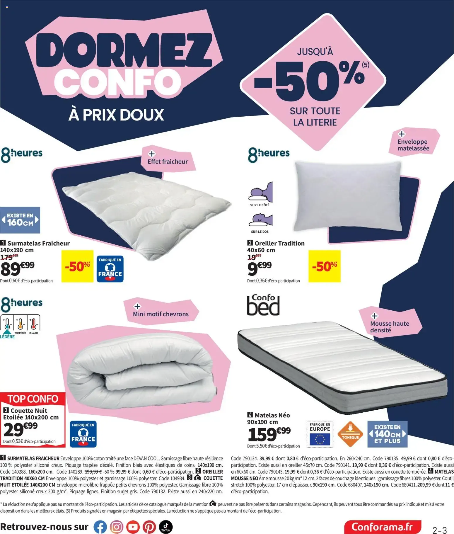 Conforama catalogue à partir du 09/06/2026 - promo en ligne du 9 juin au 6 juillet 2026 - Catalogue page 3