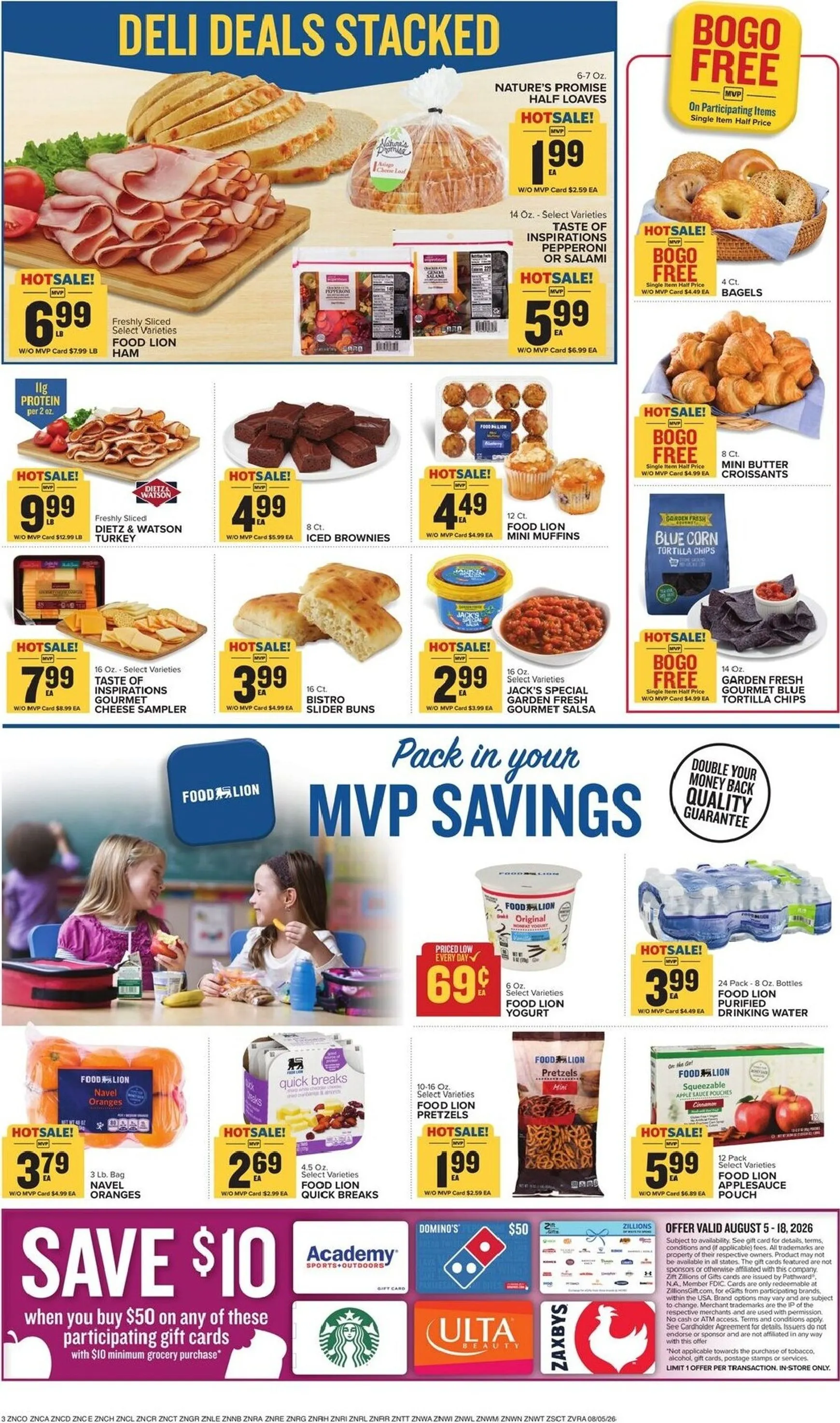 Weekly ad Food Lion: Straight A's in Savings from August 5 to August 11 2026 - Page 5
