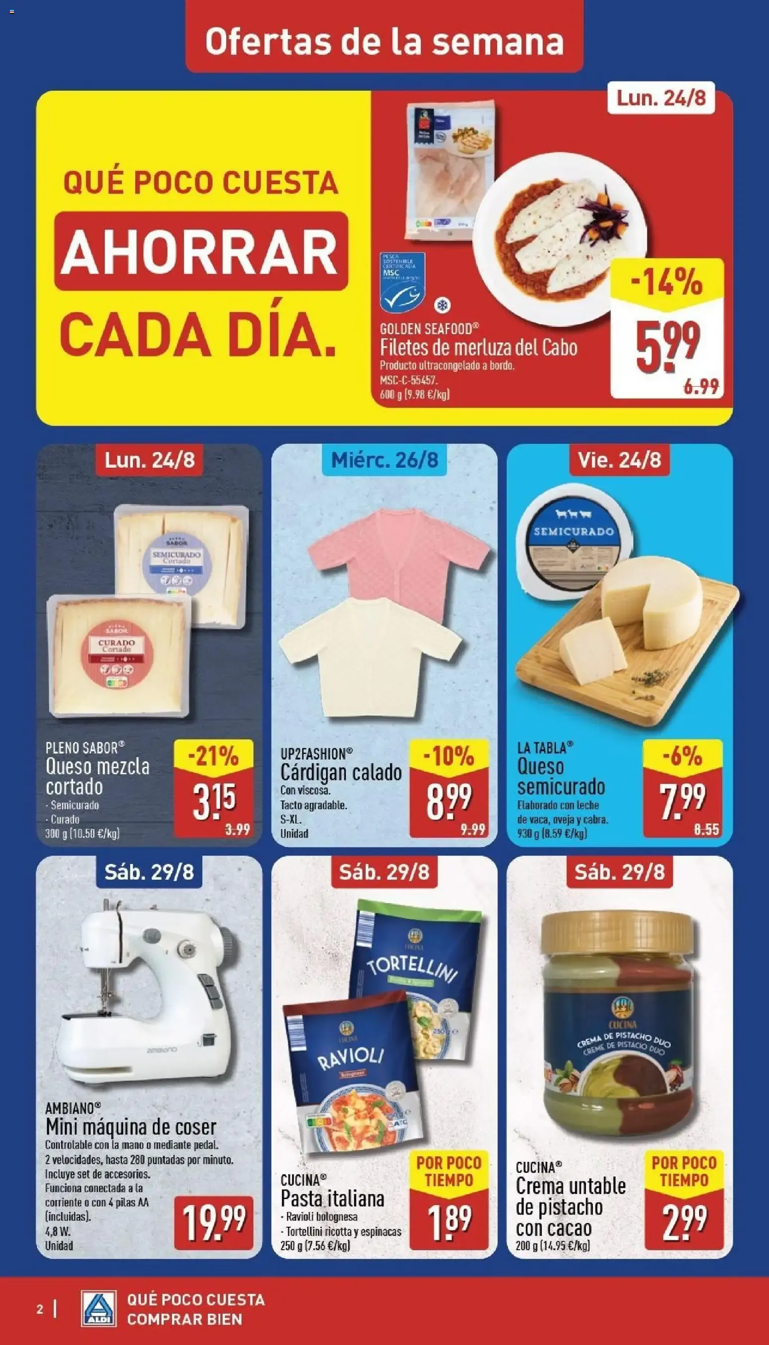 Catálogo de Aldi folleto Canarias del 24/08/2026 | Catálogo 24 de agosto al 30 de agosto 2026 - Página 2