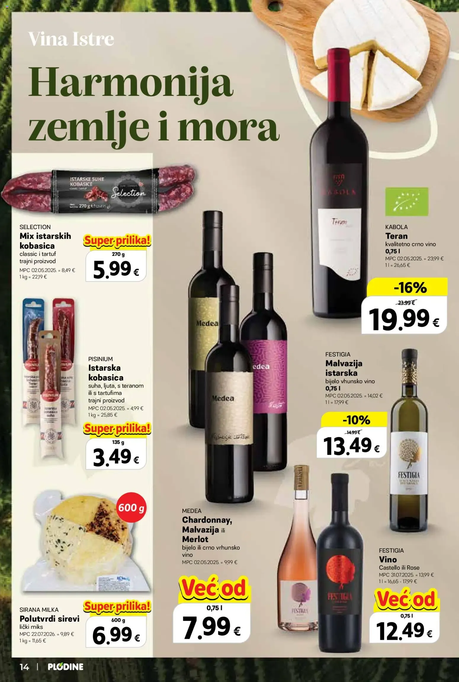 Katalog Plodine Vinnski putopis novi od 24.09.2026 na listanje > letak digitalni od 24. rujna do 7. listopada 2026. - Pregled Stranica 14