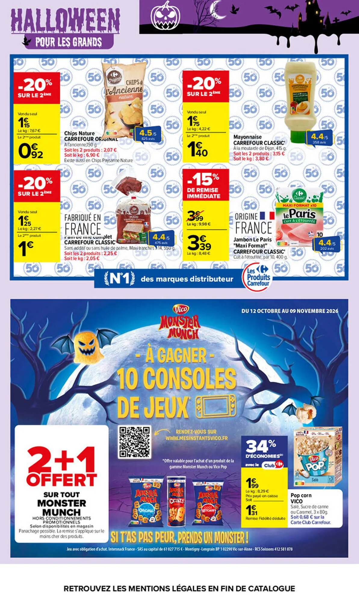 Carrefour - HaHa Halloween du 20 octobre au 2 novembre 2026 - Catalogue page 18