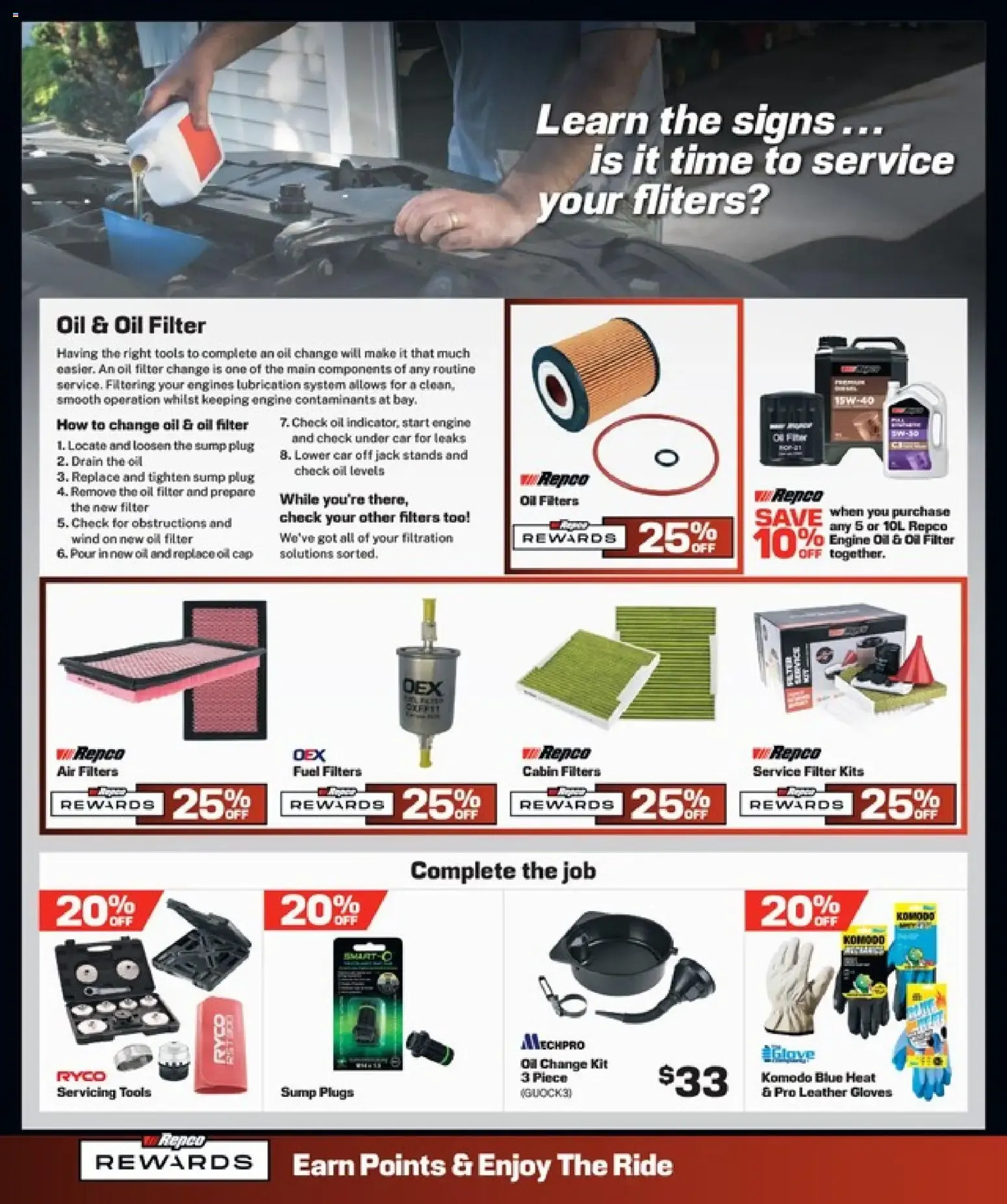 Repco new specials valid 23 Jul 2026 - 2 Aug 2026 from 23 July to 2 August 2026 - Catalogue Page 12