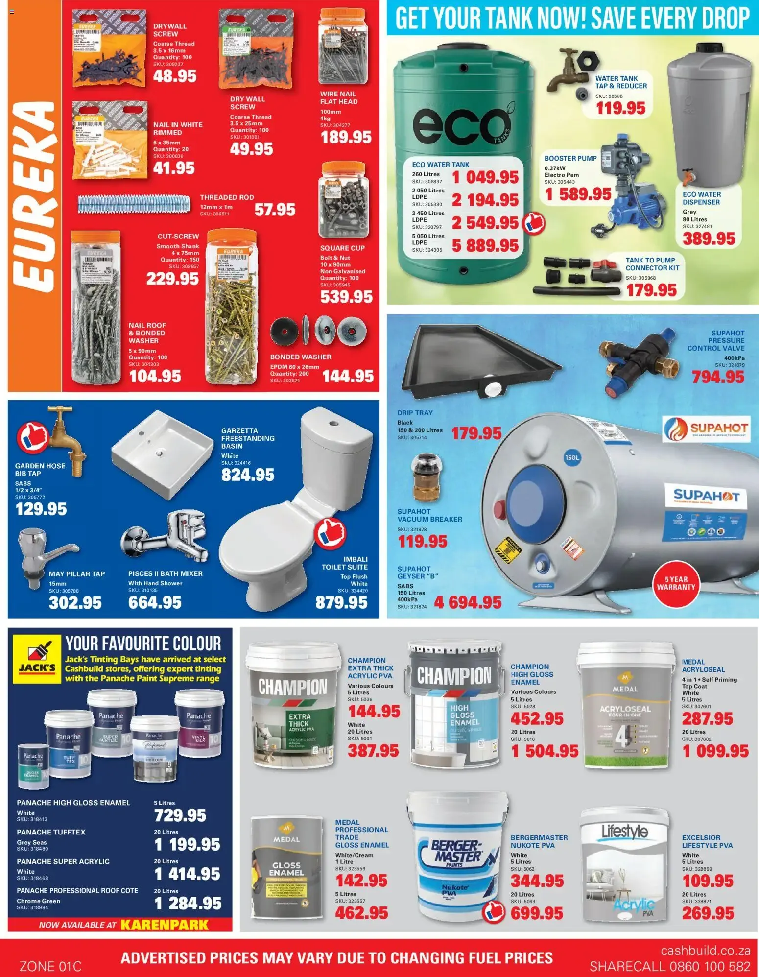 Cashbuild Gauteng - Catalogue (21/09/2026 - 18/10/2026) Online from 21 September to 18 October 2026 - Catalogue Page 3