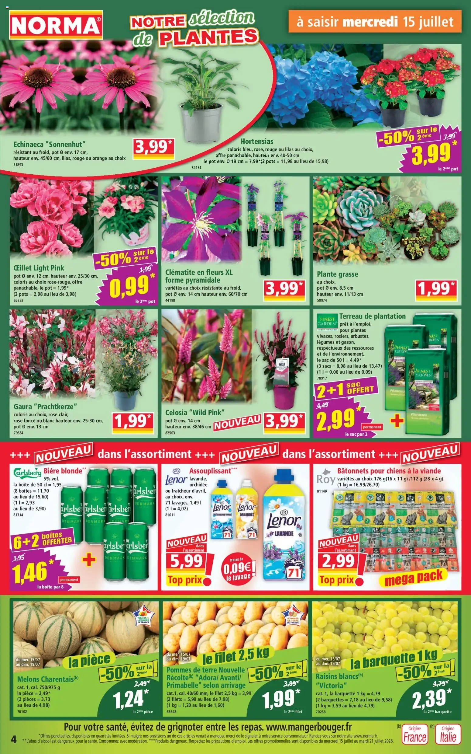 Norma catalogue à partir du 15/07/2026 - promo en ligne du 15 juillet au 21 juillet 2026 - Catalogue page 4