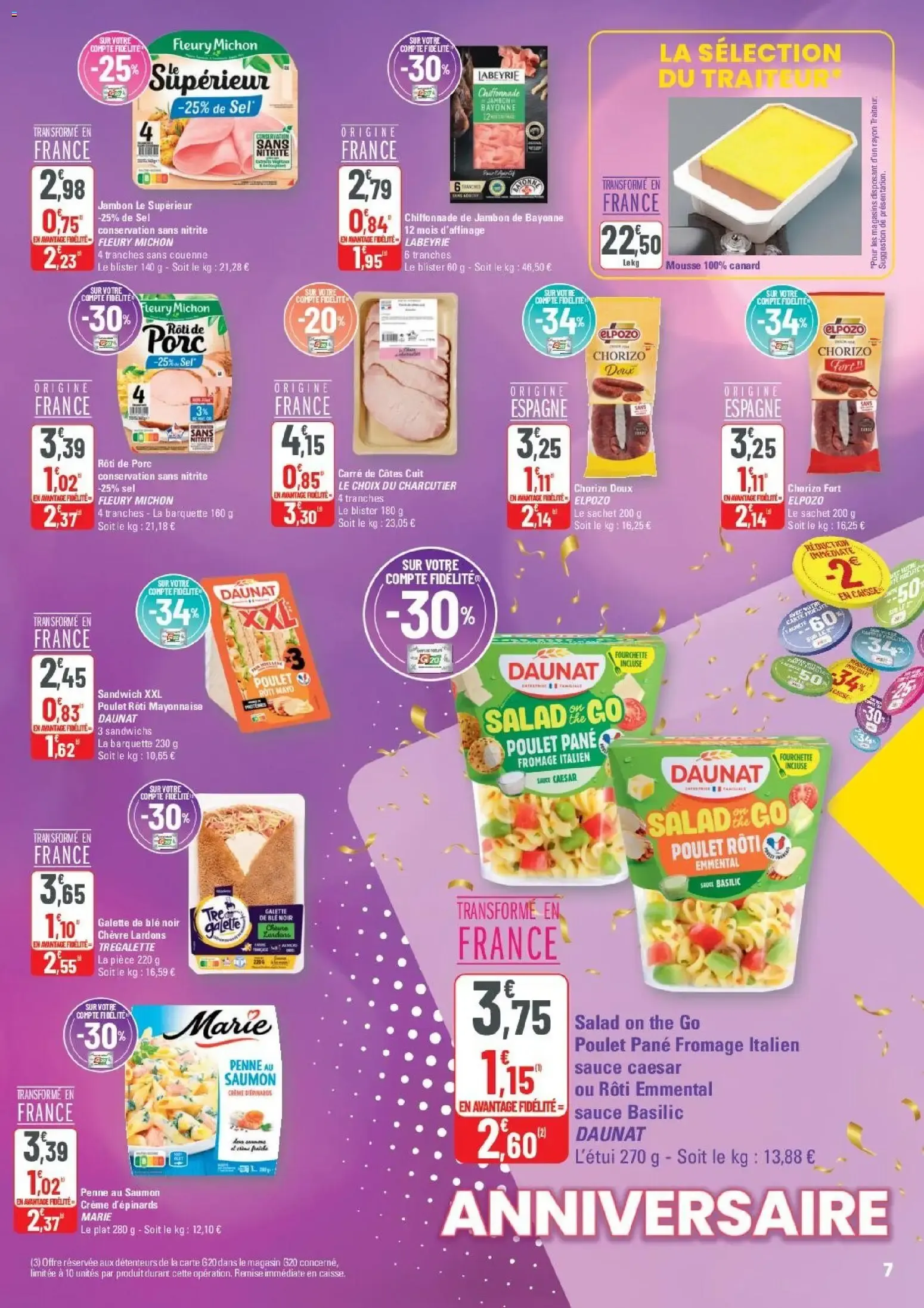 G20 Supermarchés catalogue à partir du 03/06/2026 - promo en ligne du 3 juin au 14 juin 2026 - Catalogue page 7