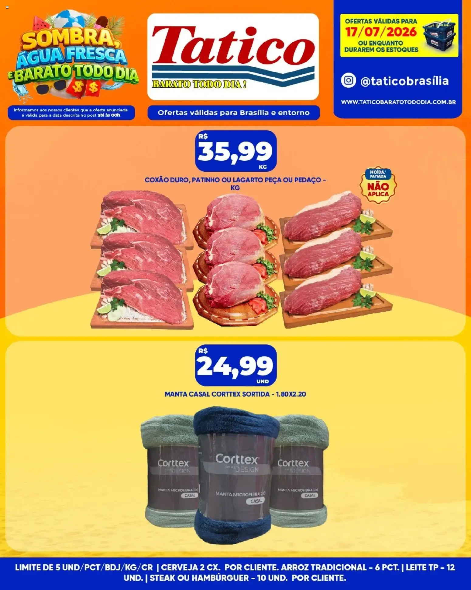 Encarte de Tatico ofertas do Dia de 17/07/2026 | Promoções Online 17 de julho até 17 de julho 2026 - Pagina 13