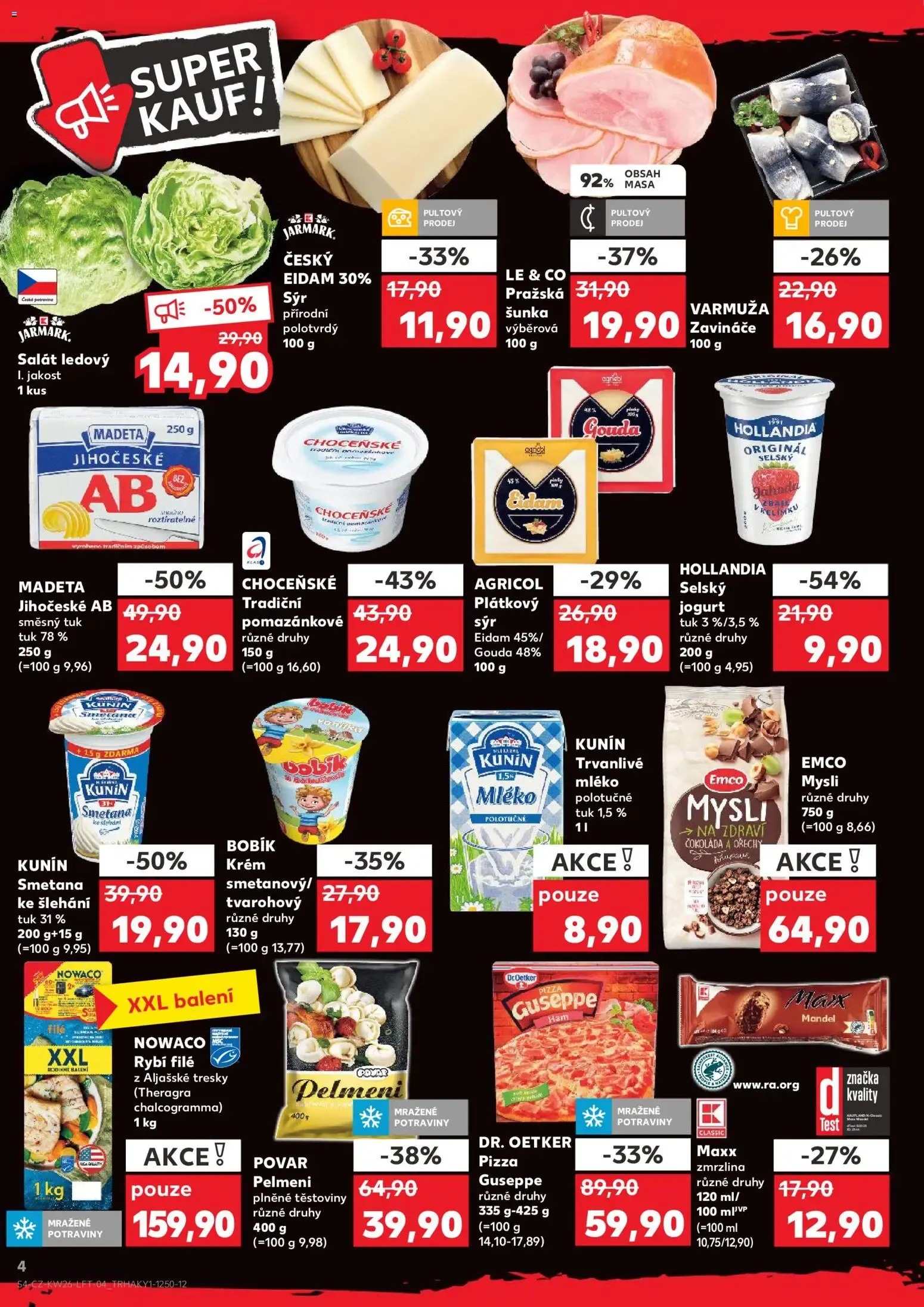 Kaufland Leták: Nejlepší cena pro Česko - 24. června 30. června 2026 - Page 4