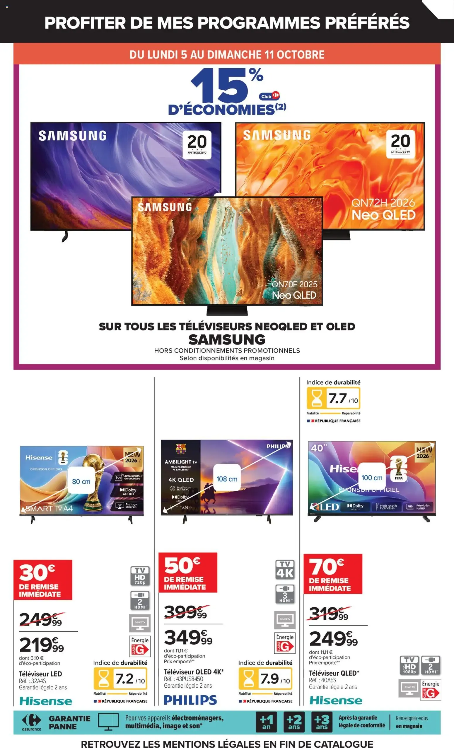 Carrefour Passez l'automne connecté à vos envies à partir du 25/09/2026 - promo en ligne du 25 septembre au 12 octobre 2026 - Catalogue page 16