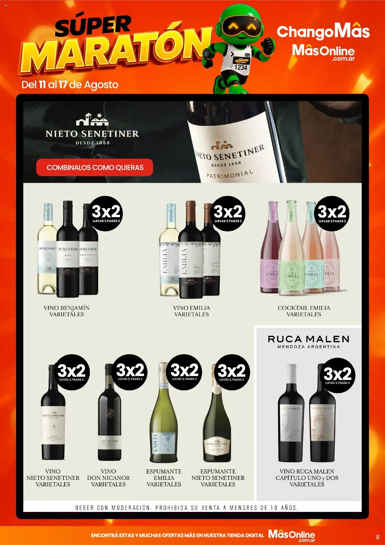 Ofertas de Súper Maratón Chango Más: Juguetería y ofertas 11 de agosto al 17 de agosto 2026 - Página 8 del catálogo