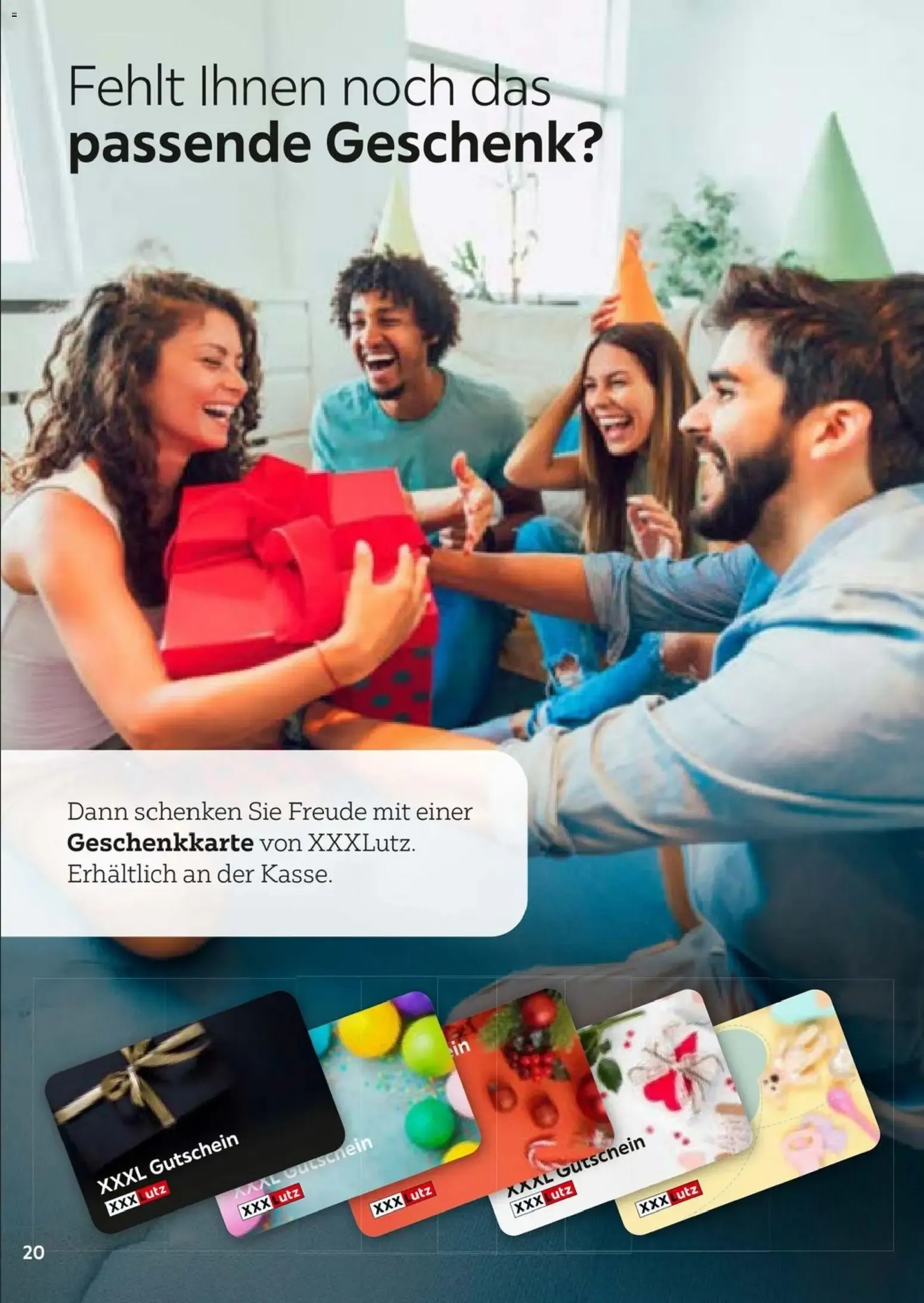 XXXL Lutz Freundschaftskartenjournal (ab 01.02.2026) zum Blättern von 1. Februar bis 31. Juli 2026 - Prospekt seite 20