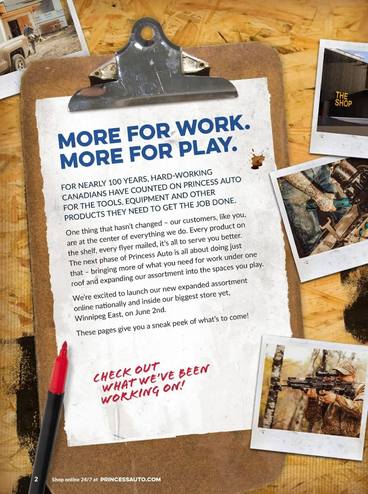 Princess Auto: More for Work. More for Play. Your First Look! Our Newest Products & Experiences for 2026 from May 11 to December 31 2026 - flyer page 2