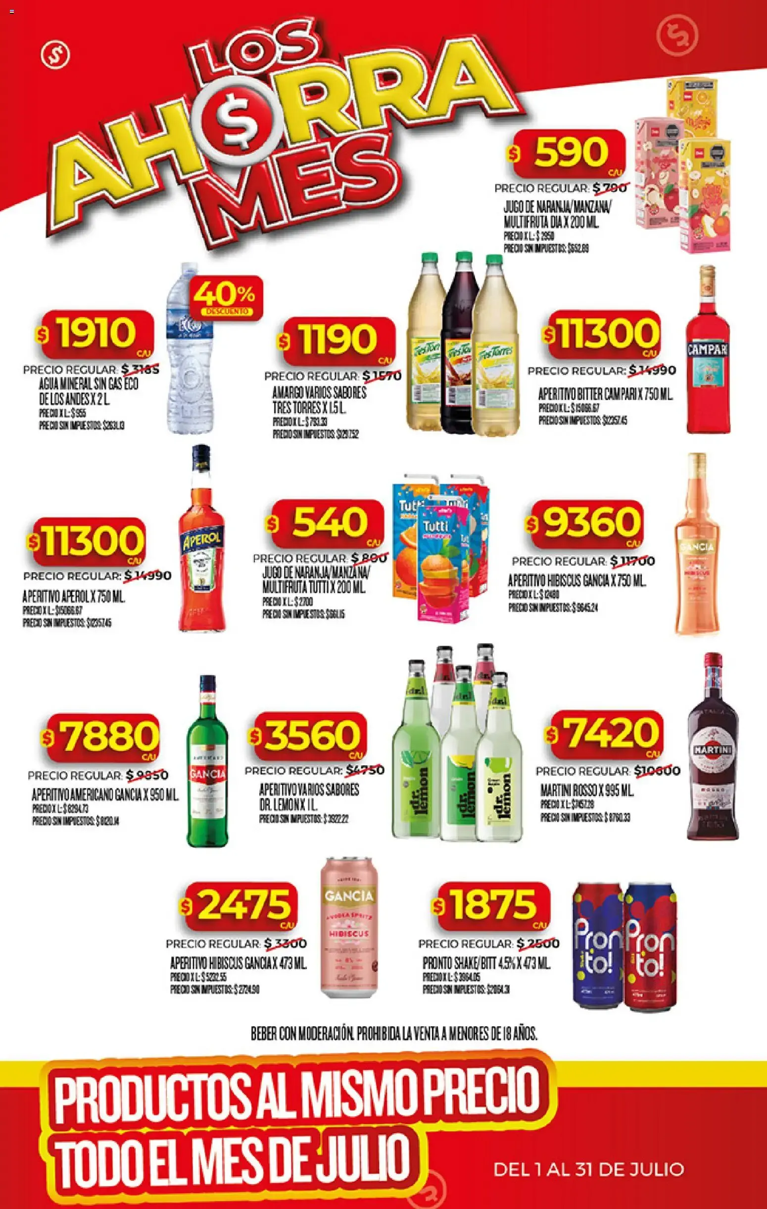 Ofertas de Los Ahorra Mes 1 de julio al 31 de julio 2026 - Página 9 del catálogo