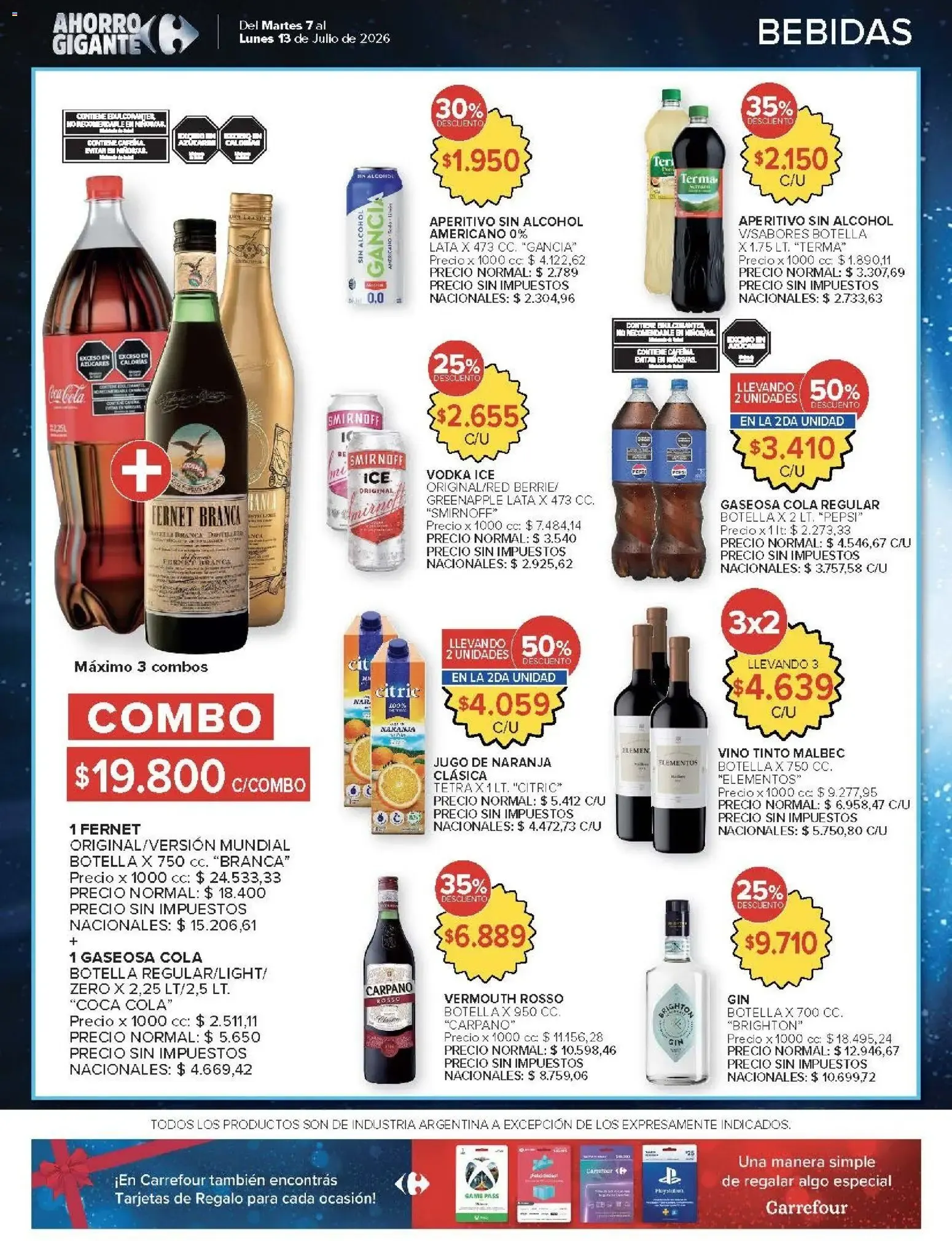Ofertas de Carrefour: Ofertas de Hiper y Market 7 de julio al 13 de julio 2026 - Página 48 del catálogo