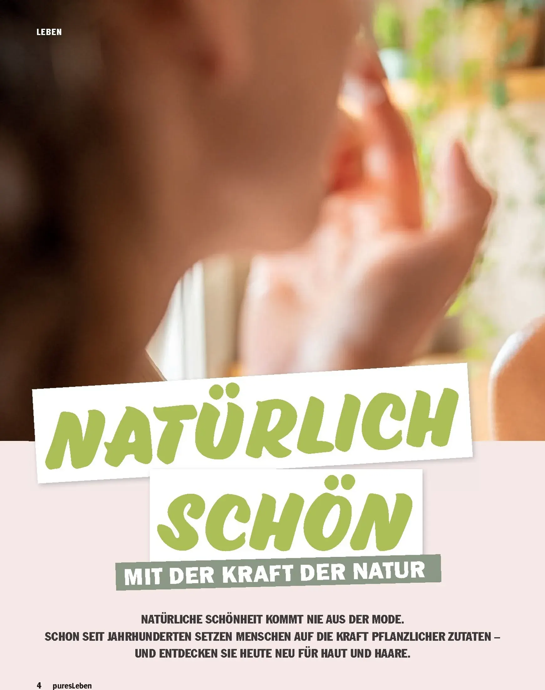 Pures Leben Magazine 02/2026 von 1. April bis 30. Juni 2026 - Prospekt seite 4