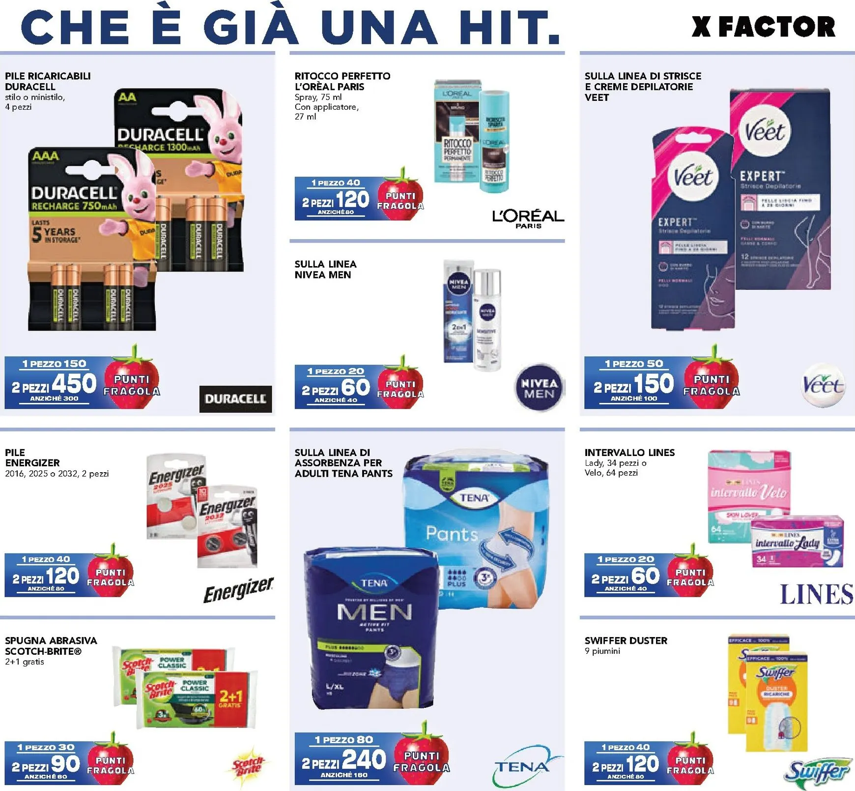 La Collezione che è già una hit. Scopri i premi X Factor. da 8 ottobre a 21 ottobre di 2026 - Pagina del volantino 10