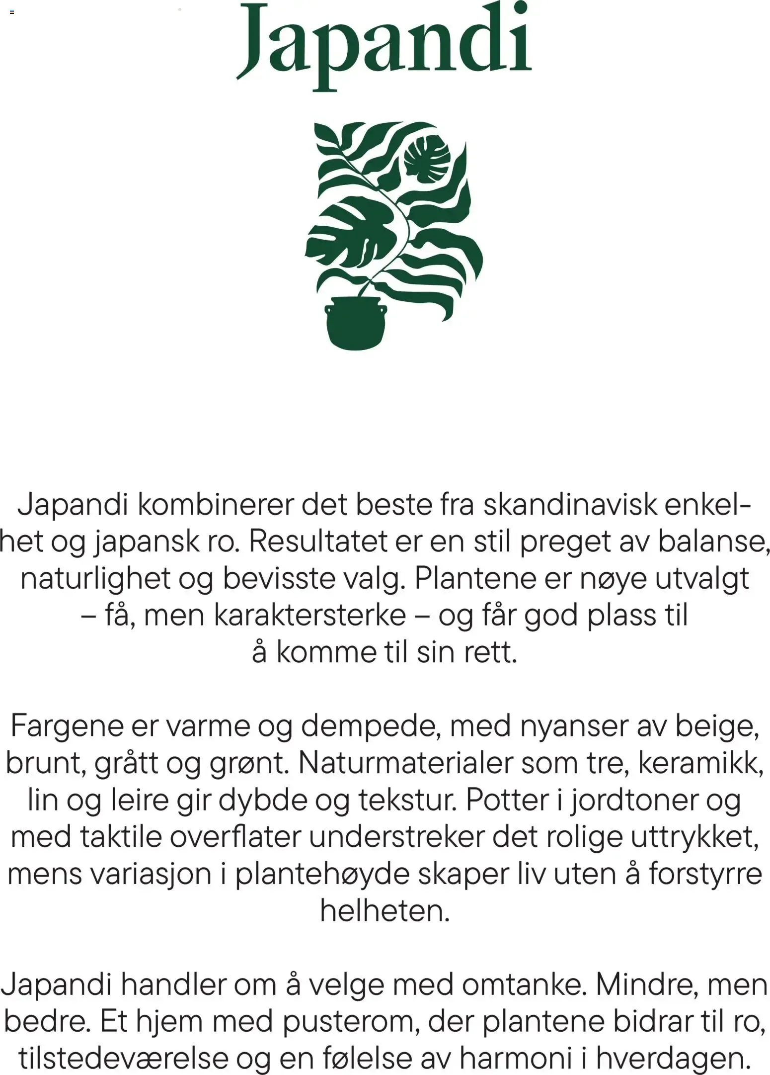 Et hjem med levende rom - En inspirasjonsguide fra Plantasjen fra 8. januar til 17. juni 2026 - kundeavisside 16