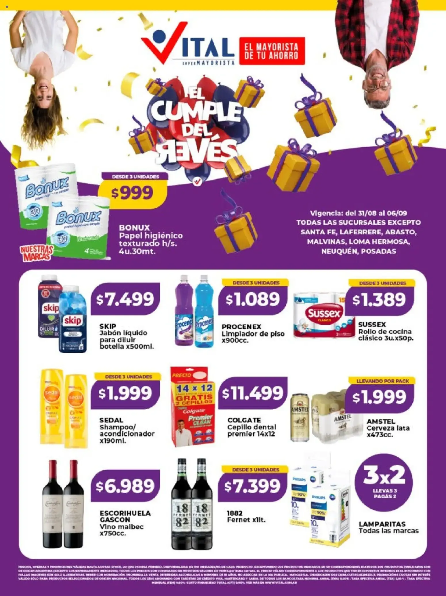 Ofertas de Vital - Especial cumpleaños Vital || del 31/08/2026 - 06/09/2026 || Catálogo 31 de agosto al 6 de septiembre 2026 - Página 2 del catálogo
