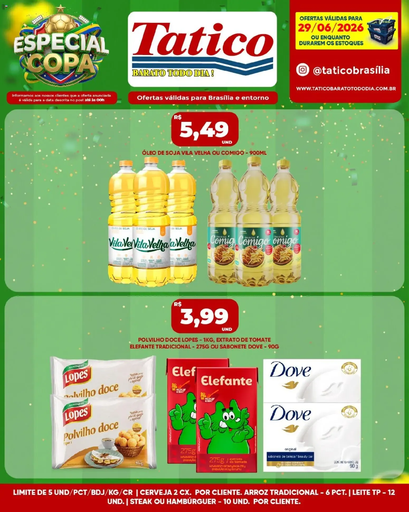 Encarte de Tatico ofertas do Dia de 29/06/2026 | Promoções Online 29 de junho até 29 de junho 2026 - Pagina 4
