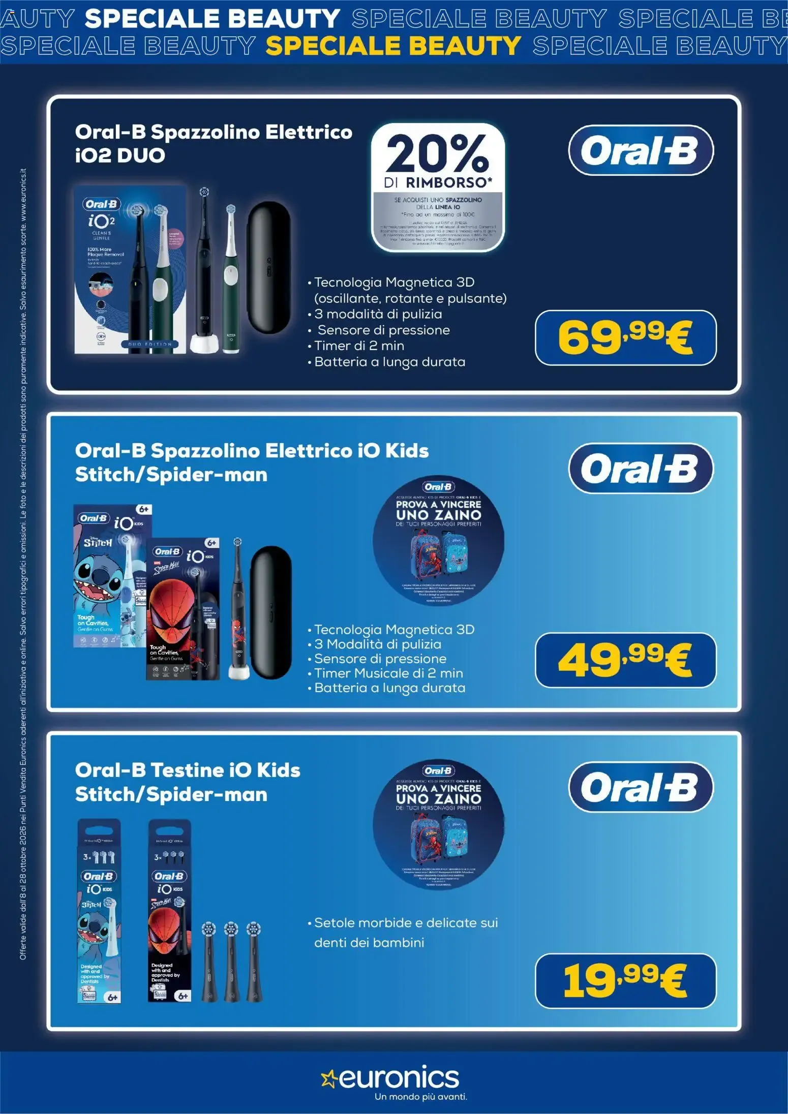 Euronics TECH Speciale Beauty da 8 ottobre a 28 ottobre di 2026 - Pagina del volantino 12