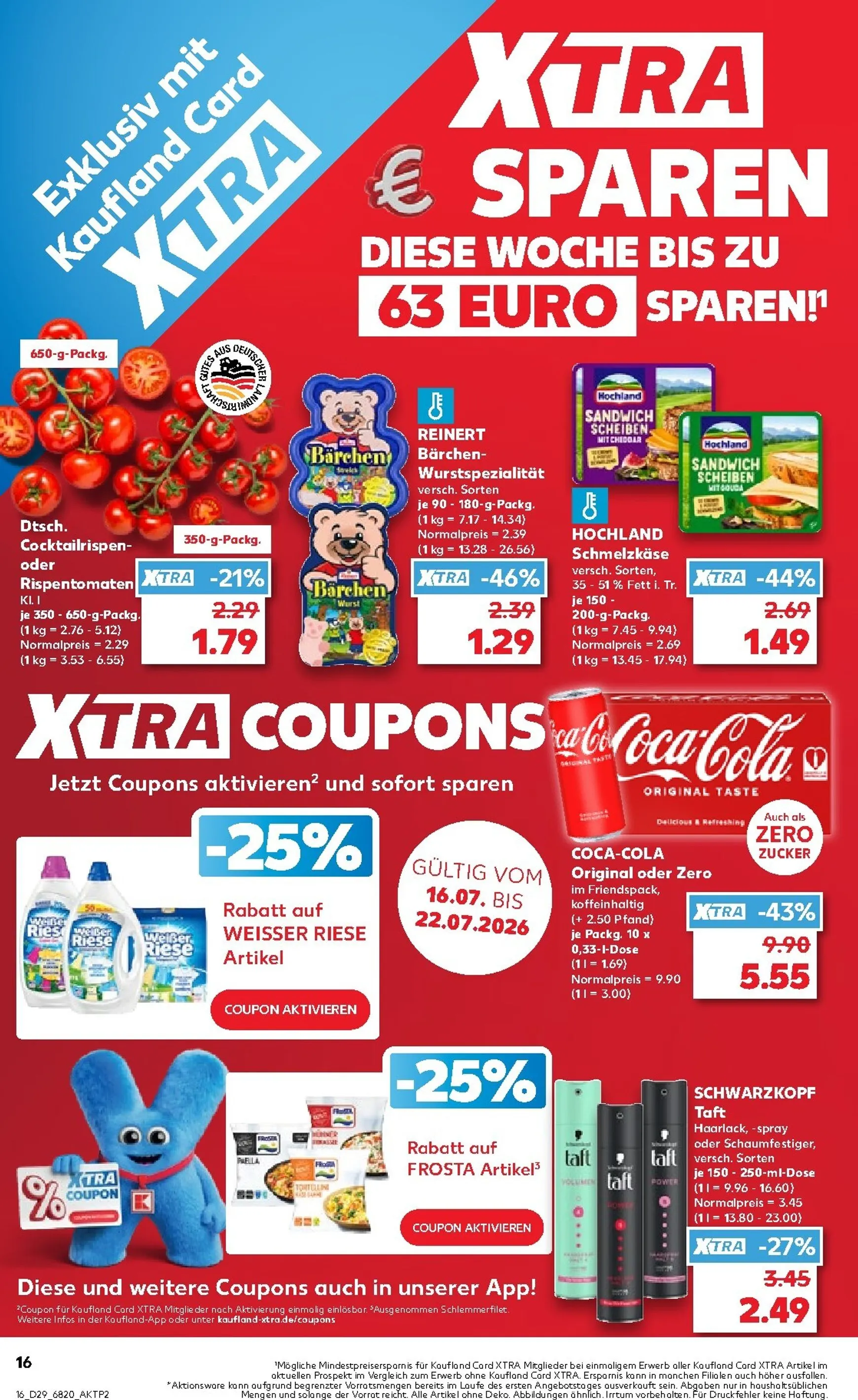Kaufland Prospekt nächste Woche – von Donnerstag 16.07.2026 bis Mittwoch 22.07.2026 von 16. Juli bis 22. Juli 2026 - Prospekt seite 17