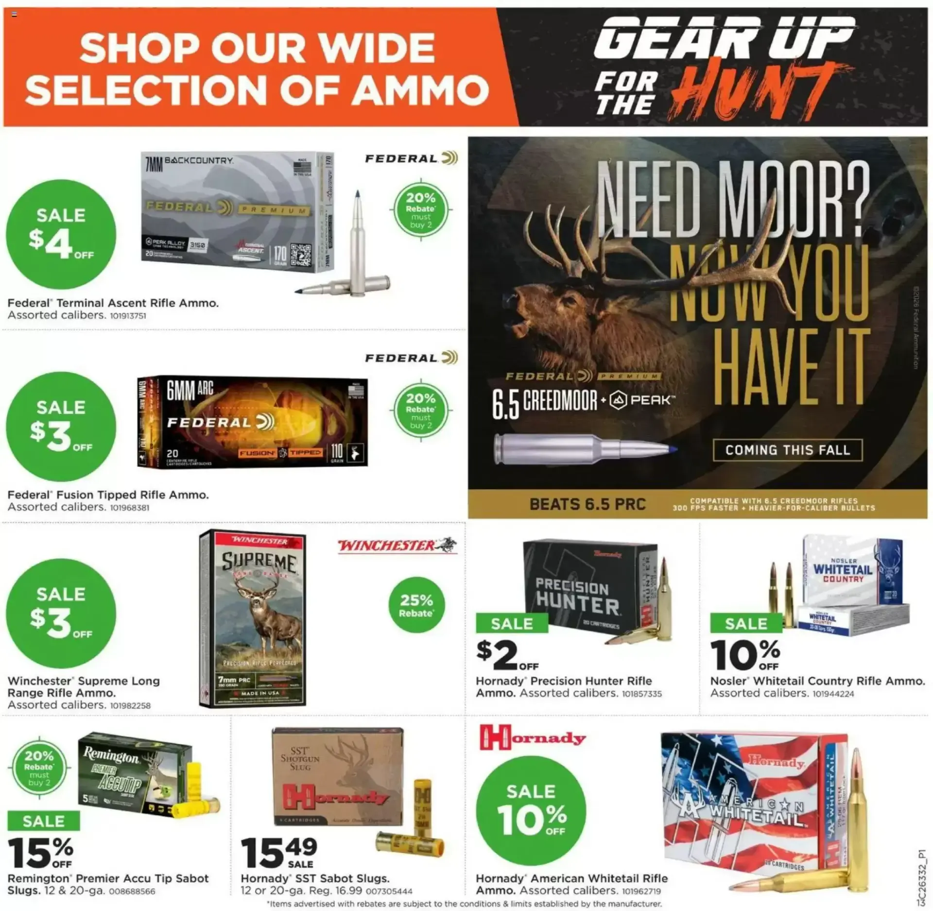 Weekly promotion Fleet Farm - Gear Up For The Hunt spanning from August 10 to August 23 2026 - Page 13 for Catalogue 365