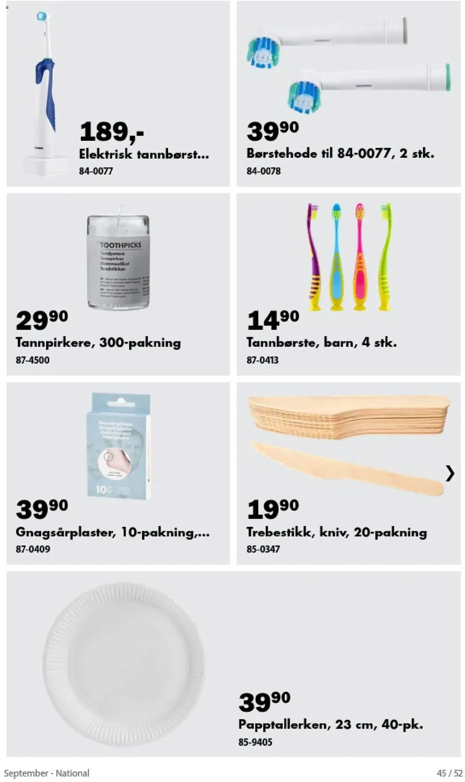 Biltema fra 1. september til 30. september 2026 - kundeavisside 45