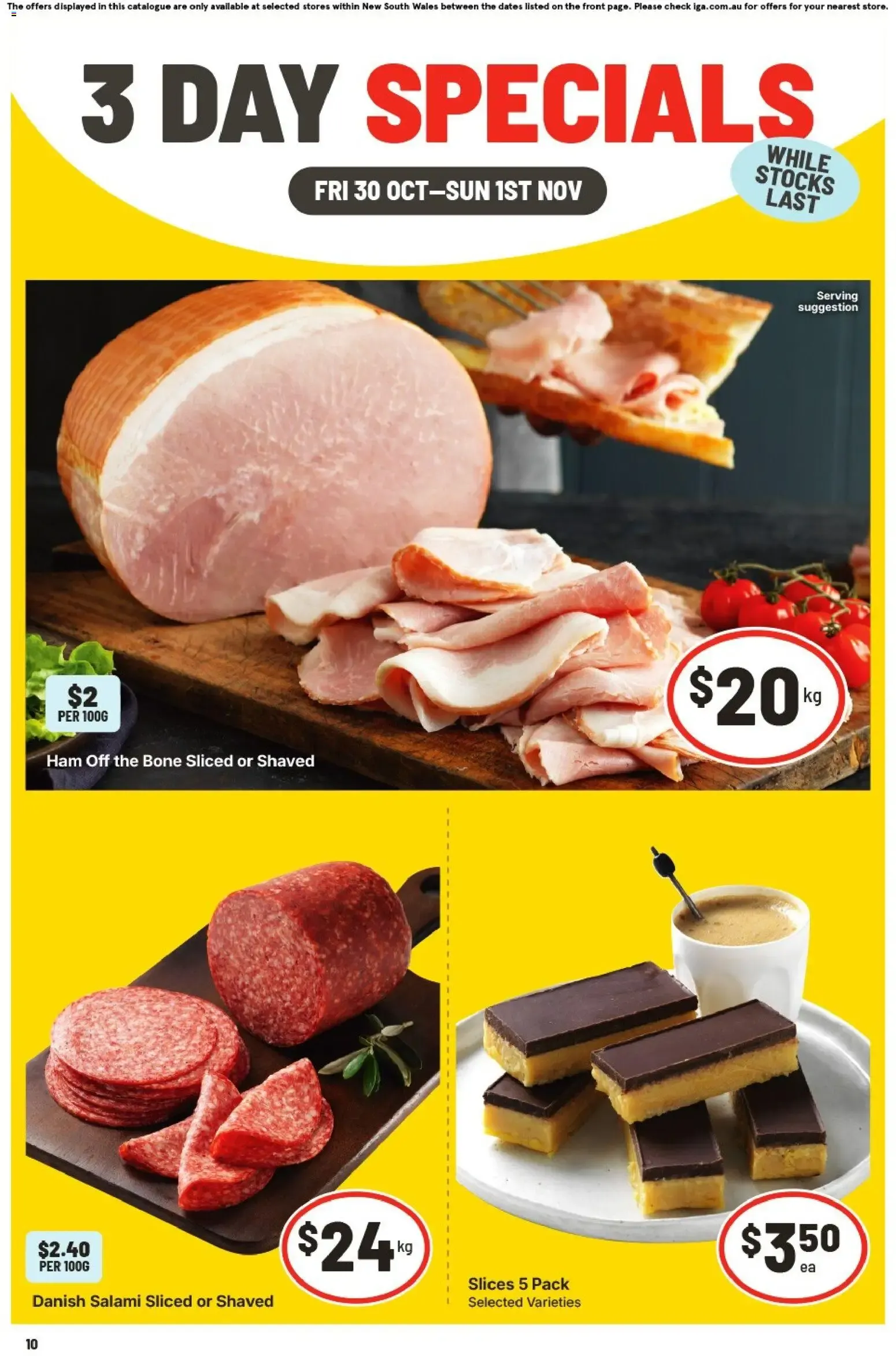 3 DAY SPECIALS - Catalogue valid from 30 October to 1 November 2026 - page 2