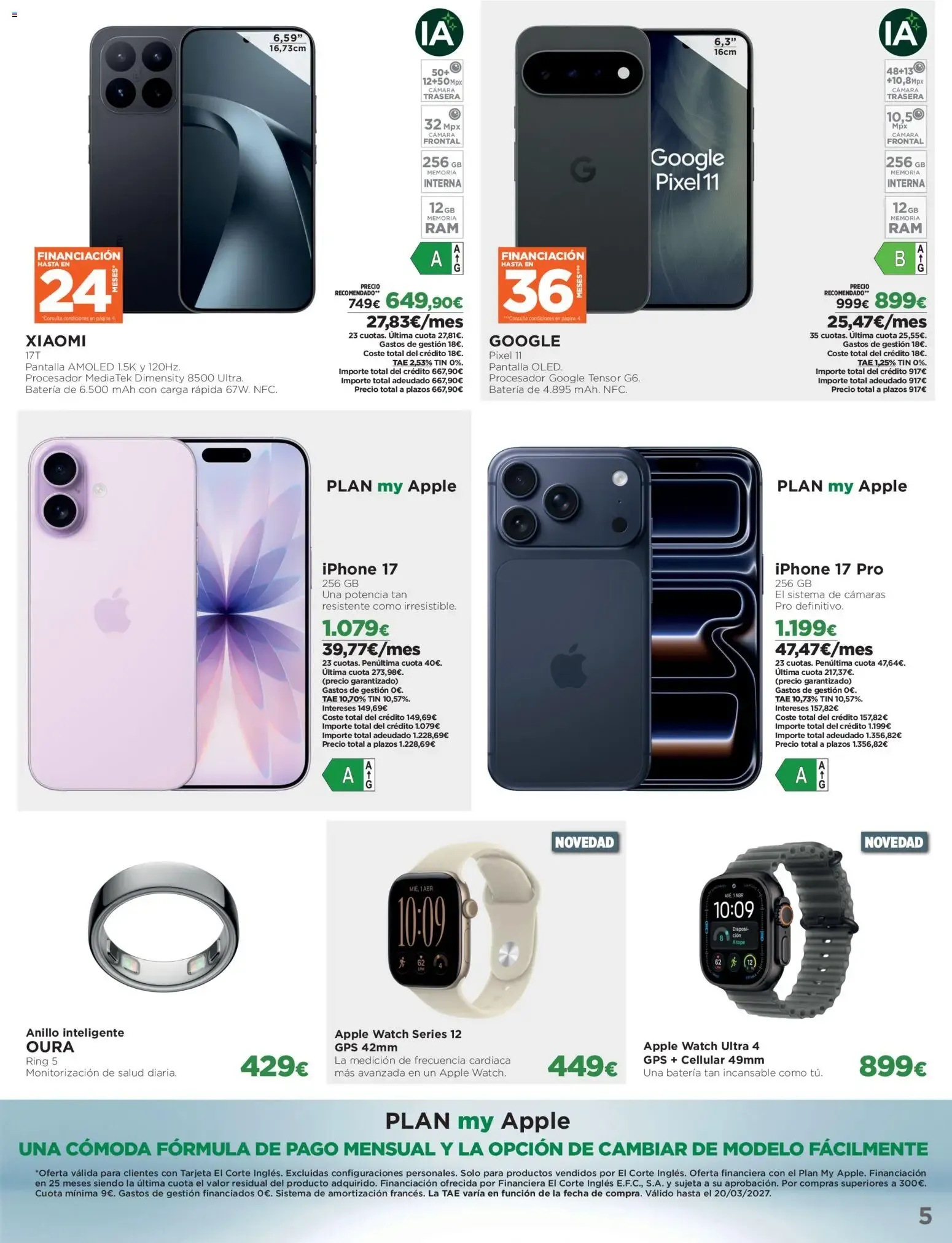 Catálogo de El Corte Inglés Los Tecnoprecios 05/10/2026 │Catálogo 5 de octubre al 21 de octubre 2026 - Página 5