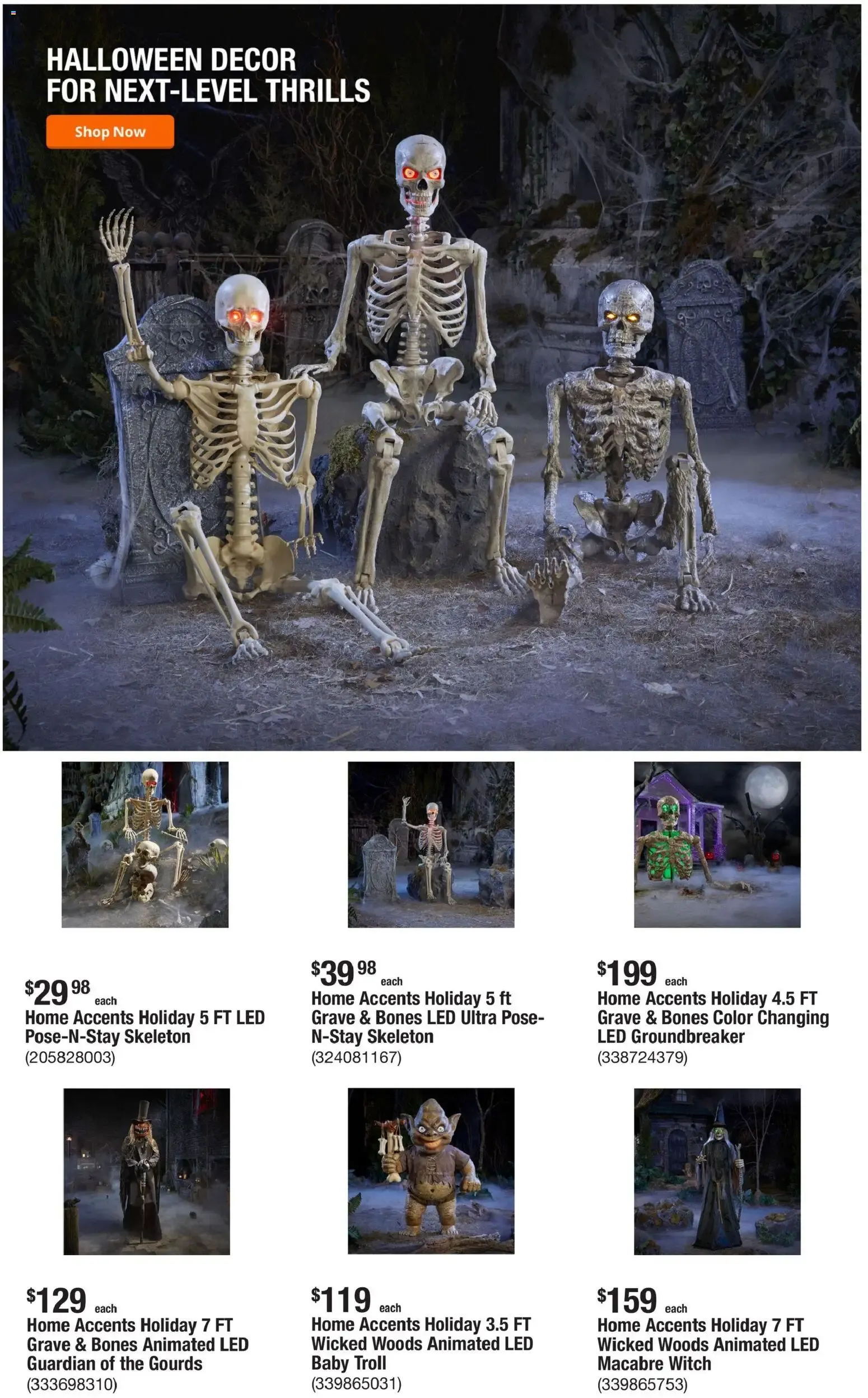 Weekly ad Home Depot Holiday Decor from October 8 to October 22 2026 - Page 8