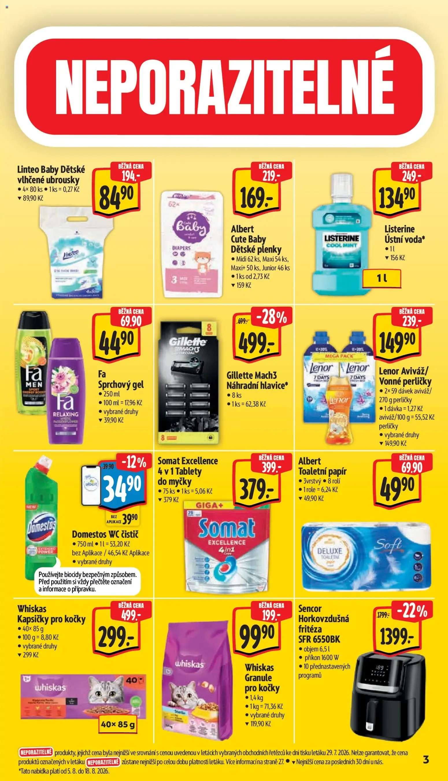 Albert leták - Hypermarket - Strakonice od 05.08.2026 - Akční leták - 5. srpna 11. srpna 2026 - Page 7