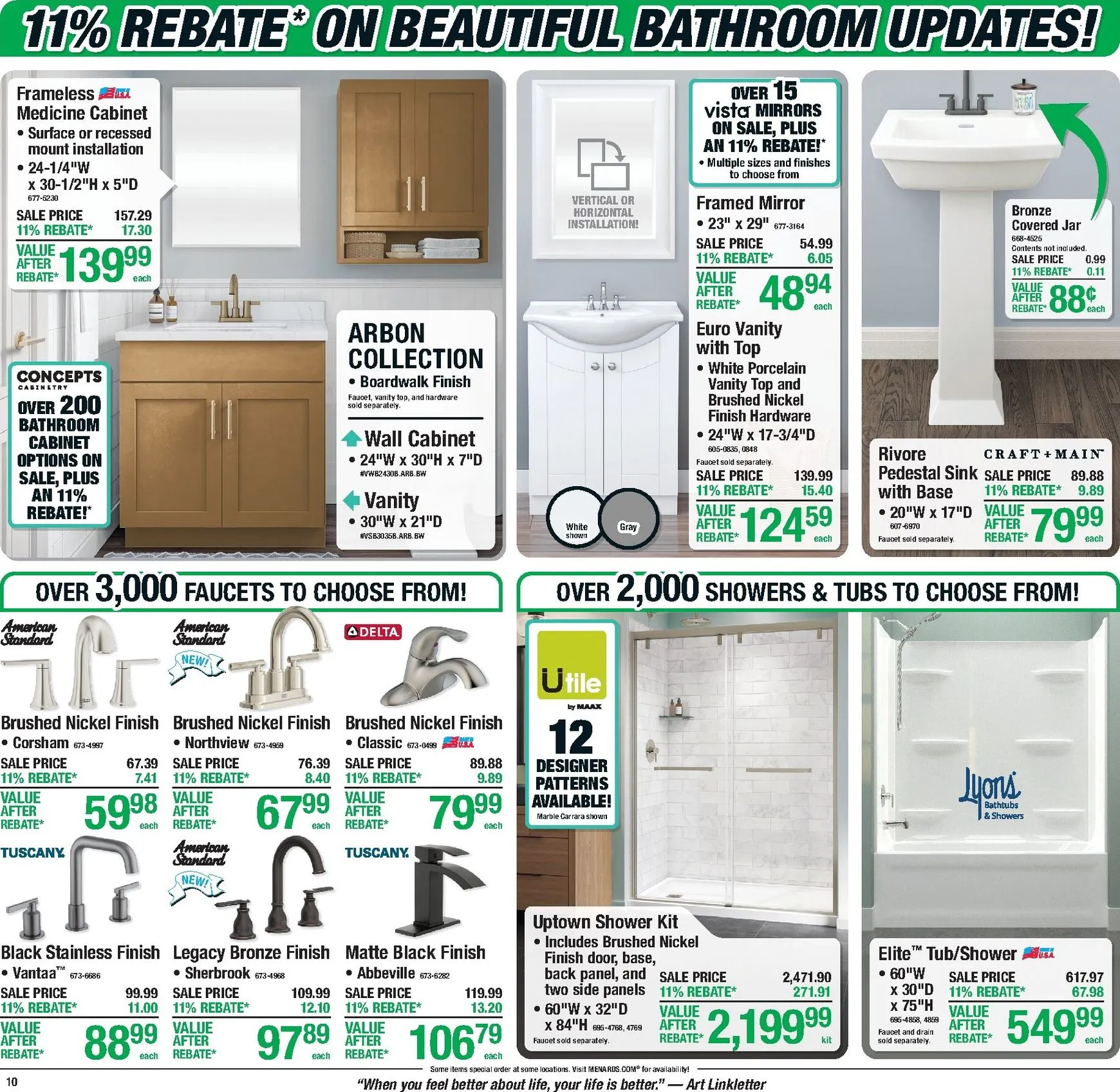 Weekly ad 11% Rebate on Everything! Menards from September 17 to September 27 2026 - Page 14