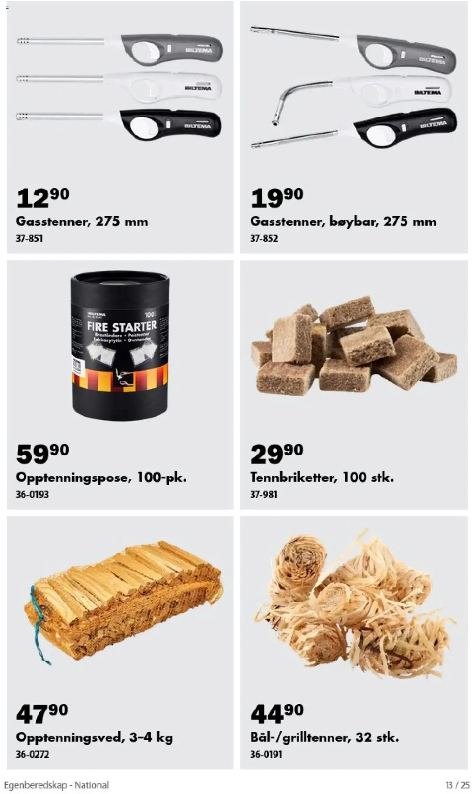 Biltema Egenberedskap fra 21. september til 31. desember 2026 - kundeavisside 13