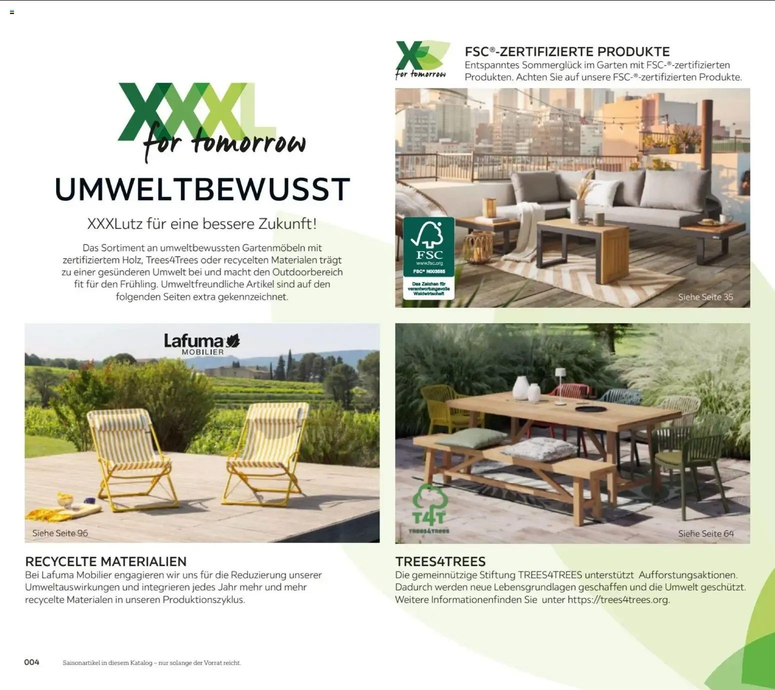 XXXL Lutz My Home Garten (ab 23.02.2026) zum Blättern von 23. Februar bis 31. August 2026 - Prospekt seite 4