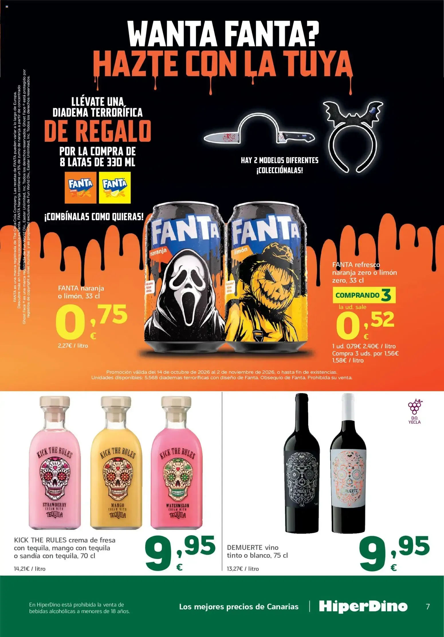 Catálogo de HiperDino Halloween del 13/10/2026 (catálogo) 13 de octubre al 31 de octubre 2026 - Página 7