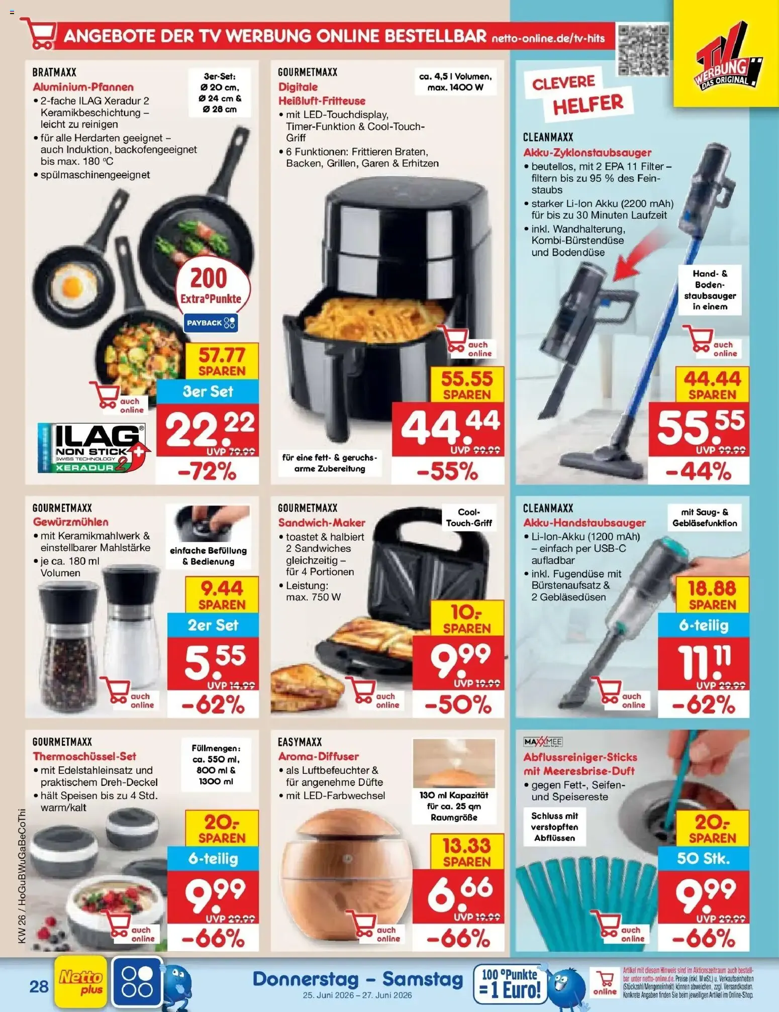 Netto Marken-Discount Prospekt Bitterfeld-Wolfen (ab 22.06.2026) » Angebote von 22. Juni bis 27. Juni 2026 - Prospekt seite 40