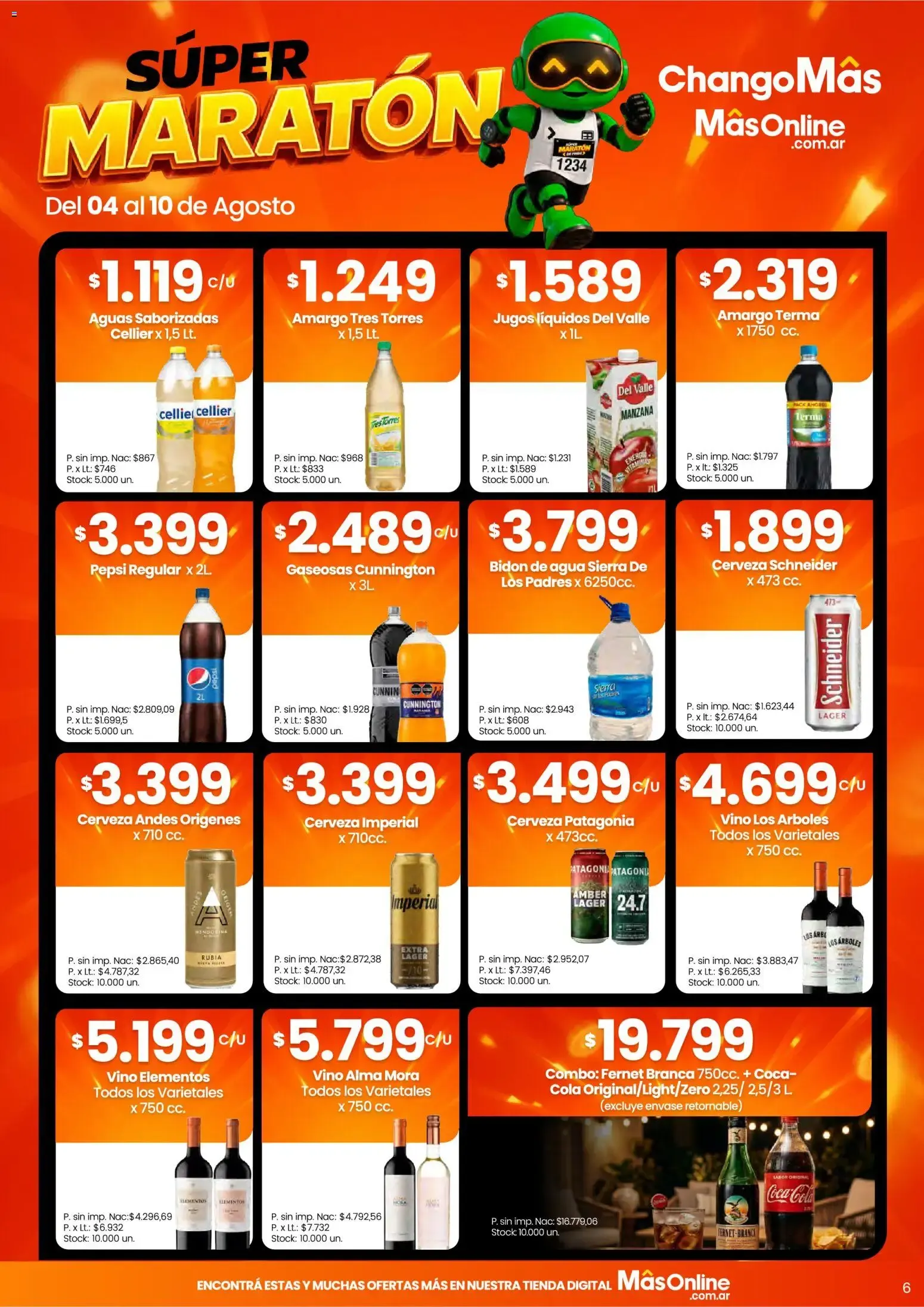 Ofertas de SÚPER MARATÓN 4 de agosto al 10 de agosto 2026 - Página 6 del catálogo