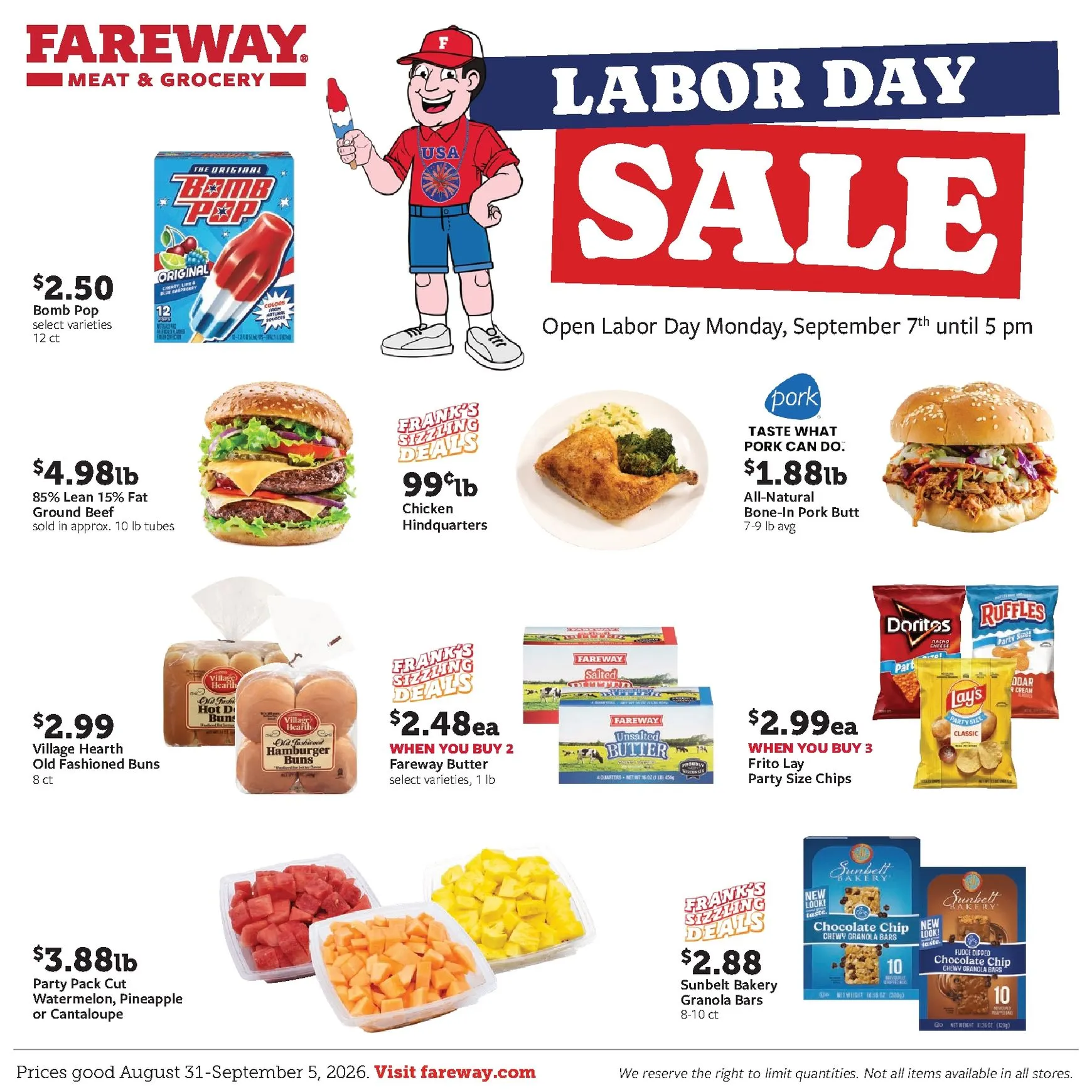 Fareway Labor Day Sale