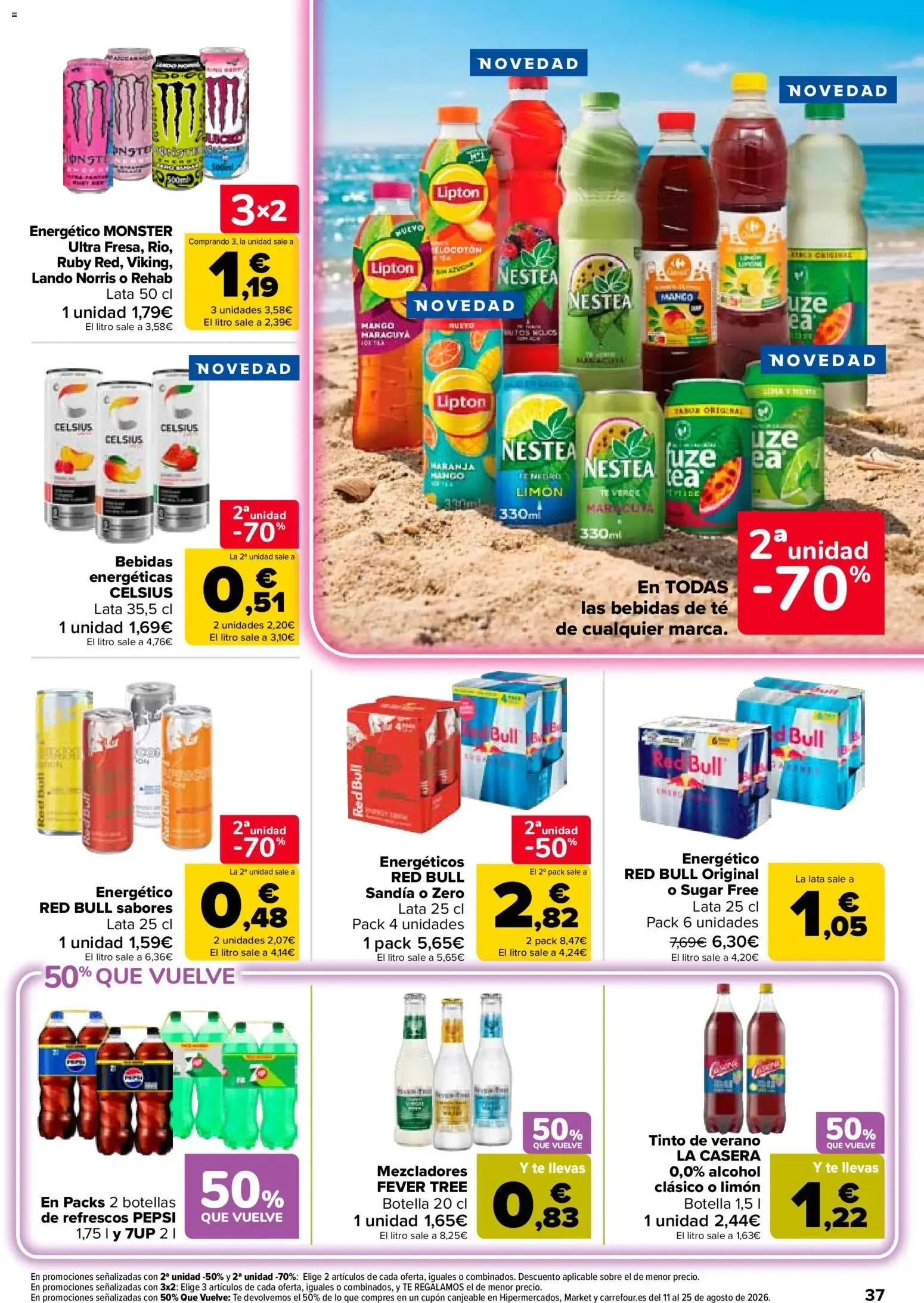 Catálogo de Carrefour: 2ª Unidad al -70% 28 de julio al 10 de agosto 2026 - Página 39