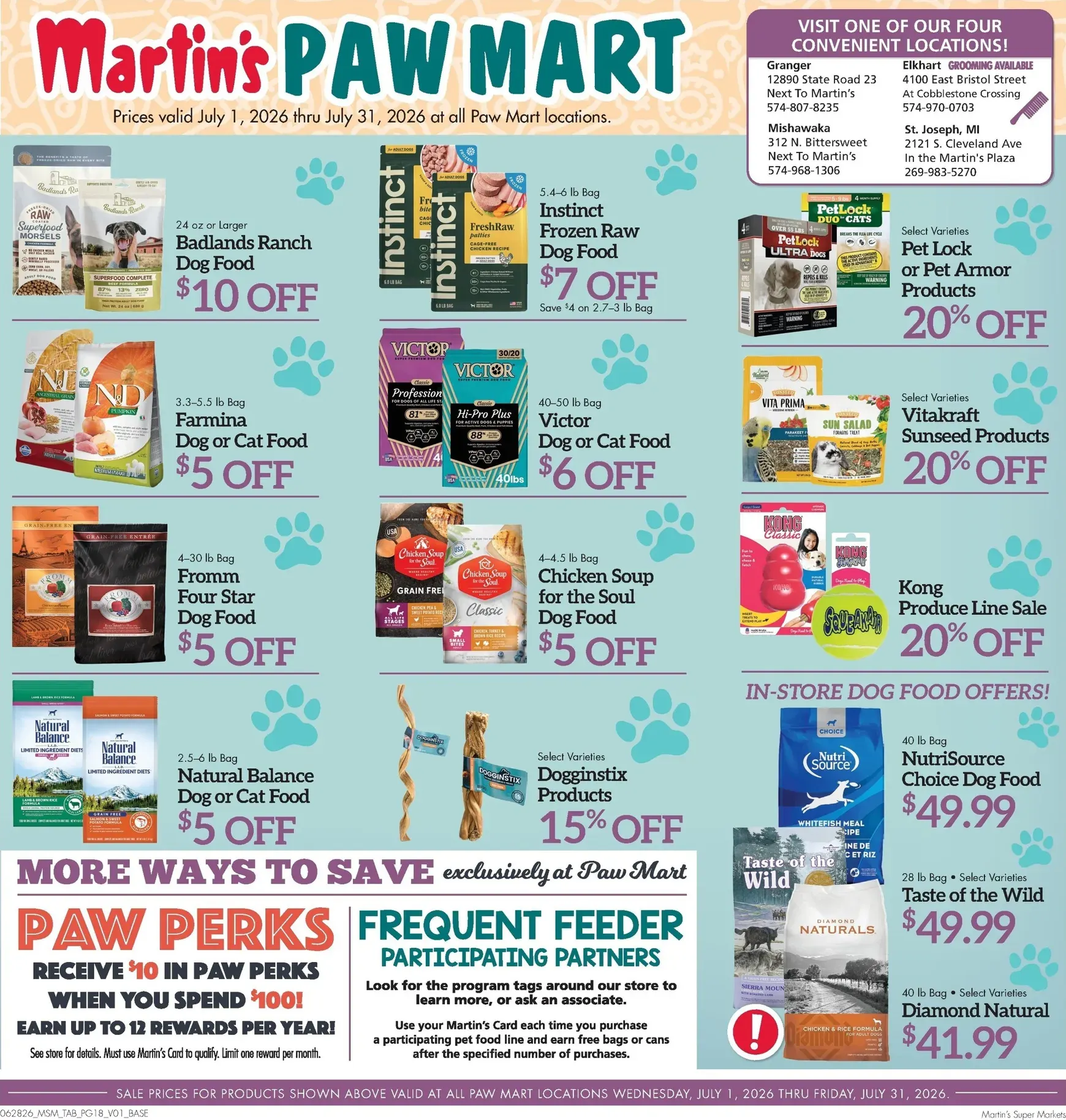 Weekly ad Current Martin's Super Markets leaflet valid from Sunday 06/28/2026 to Saturday 07/04/2026 from June 28 to July 4 2026 - Page 18