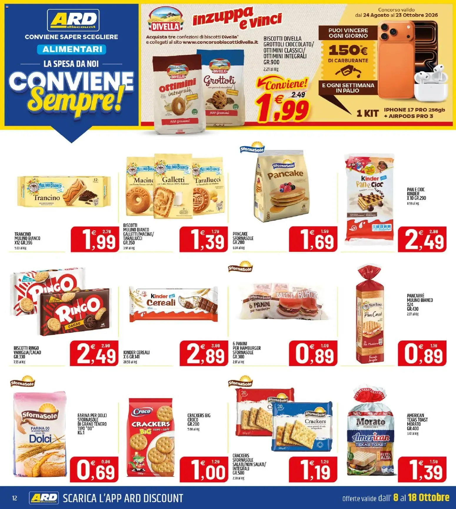 Nuovo ARD Discount volantino dal 08/10/2026 > offerte anteprima 🛍️ da 8 ottobre a 18 ottobre di 2026 - Pagina del volantino 12