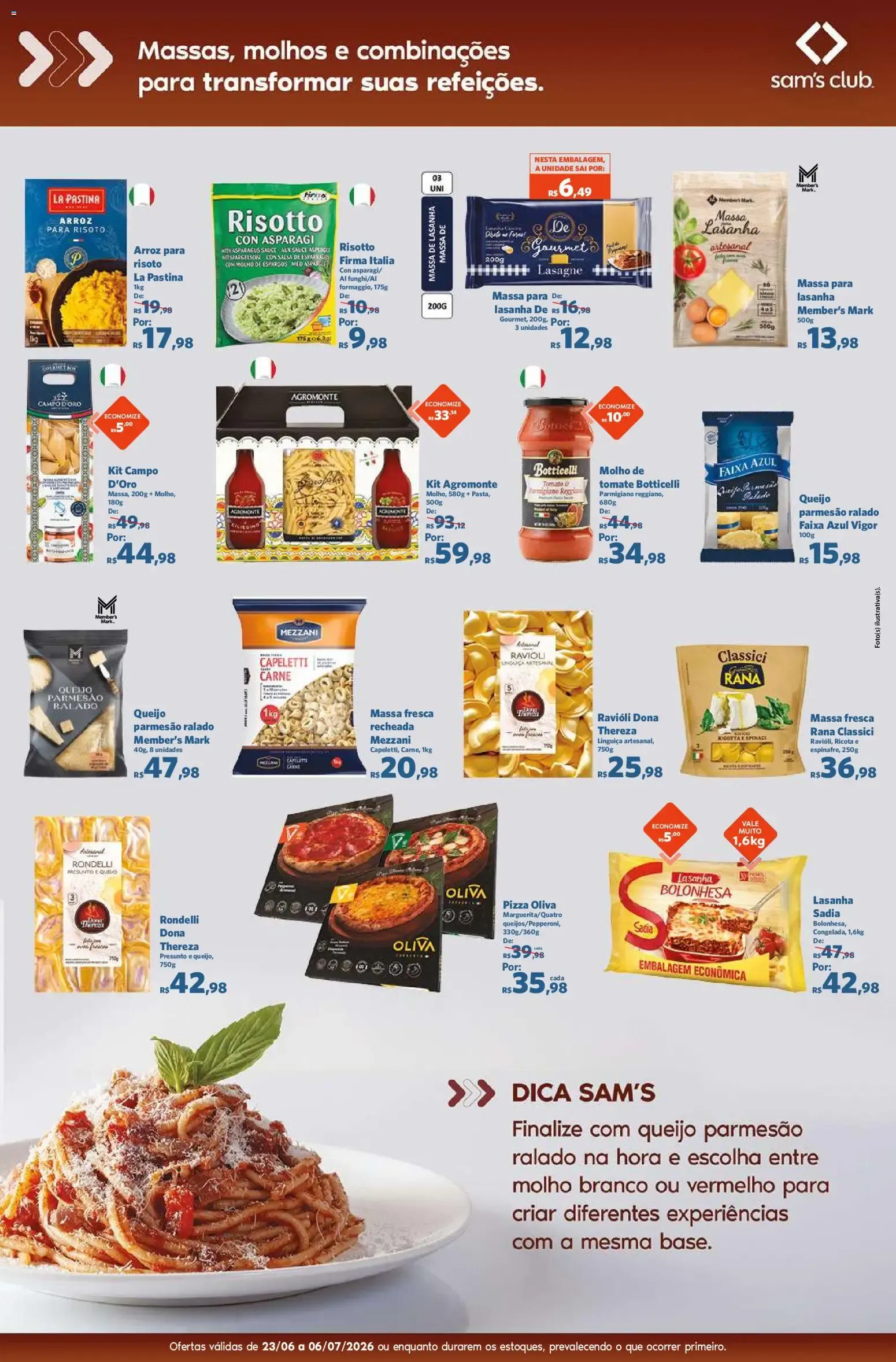 Encarte de Sam's Club ofertas Sabores que Aquecem de 23/06/2026 | Promoções Online 23 de junho até 6 de julho 2026 - Pagina 4